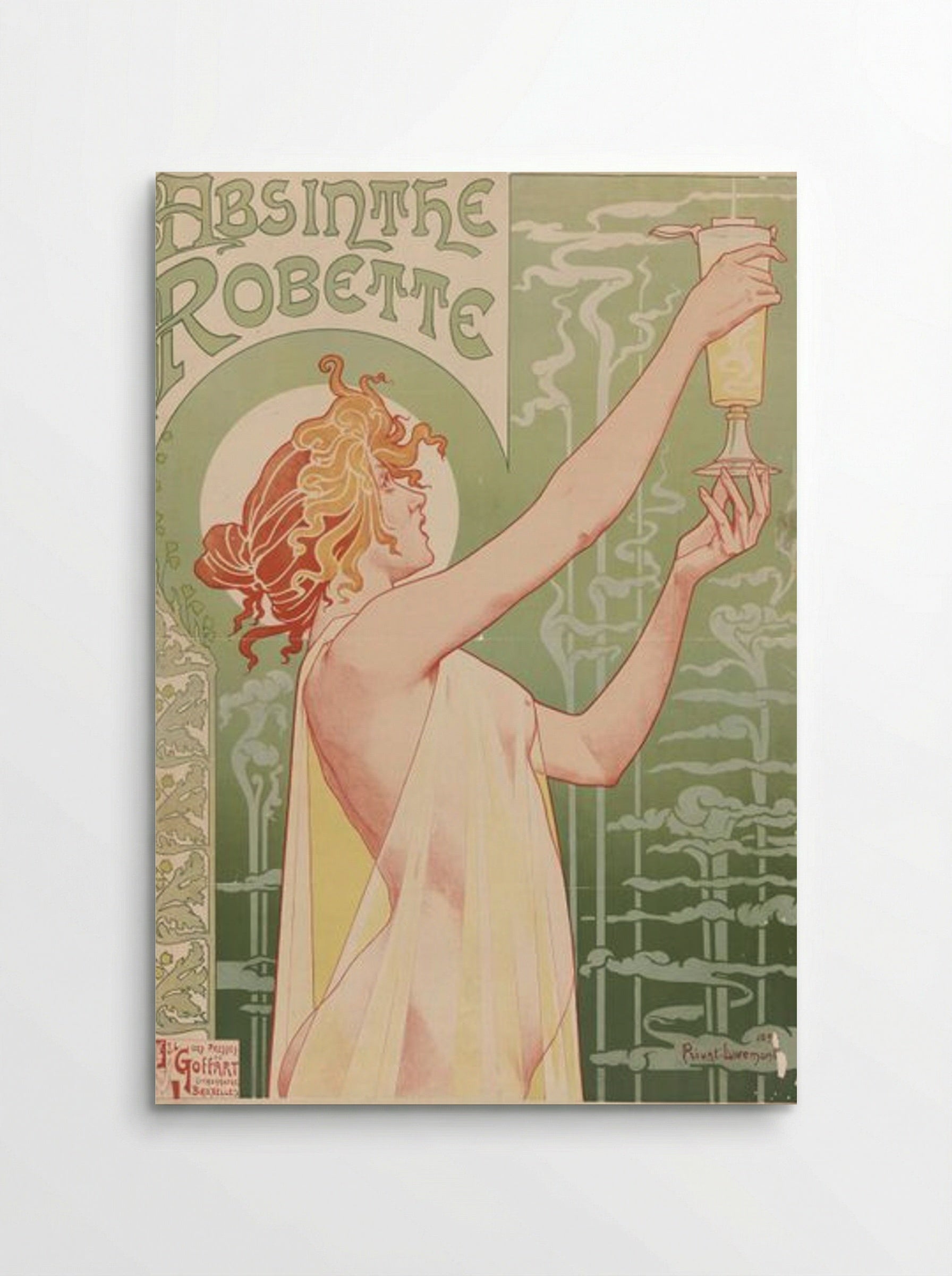 Absinthe Robette - Privat Livemont - Poster