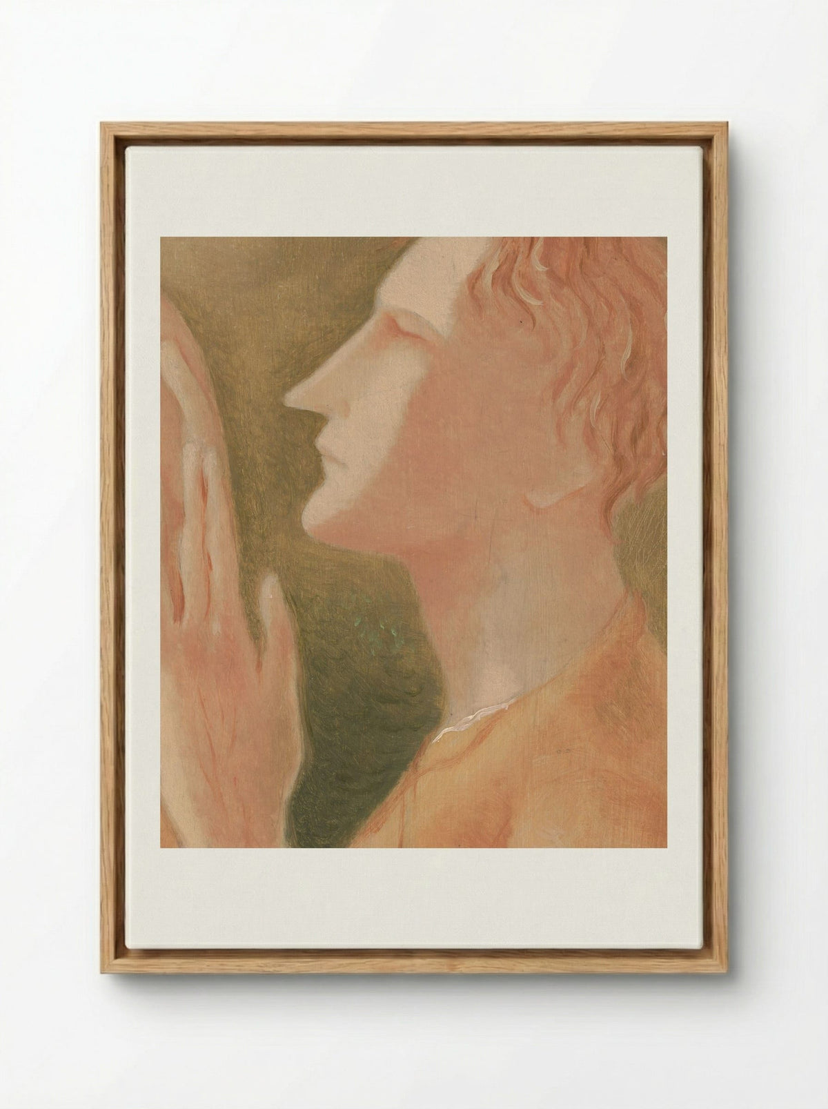 Blind Man - Mikuláš Galanda - Framed Canvas Wood