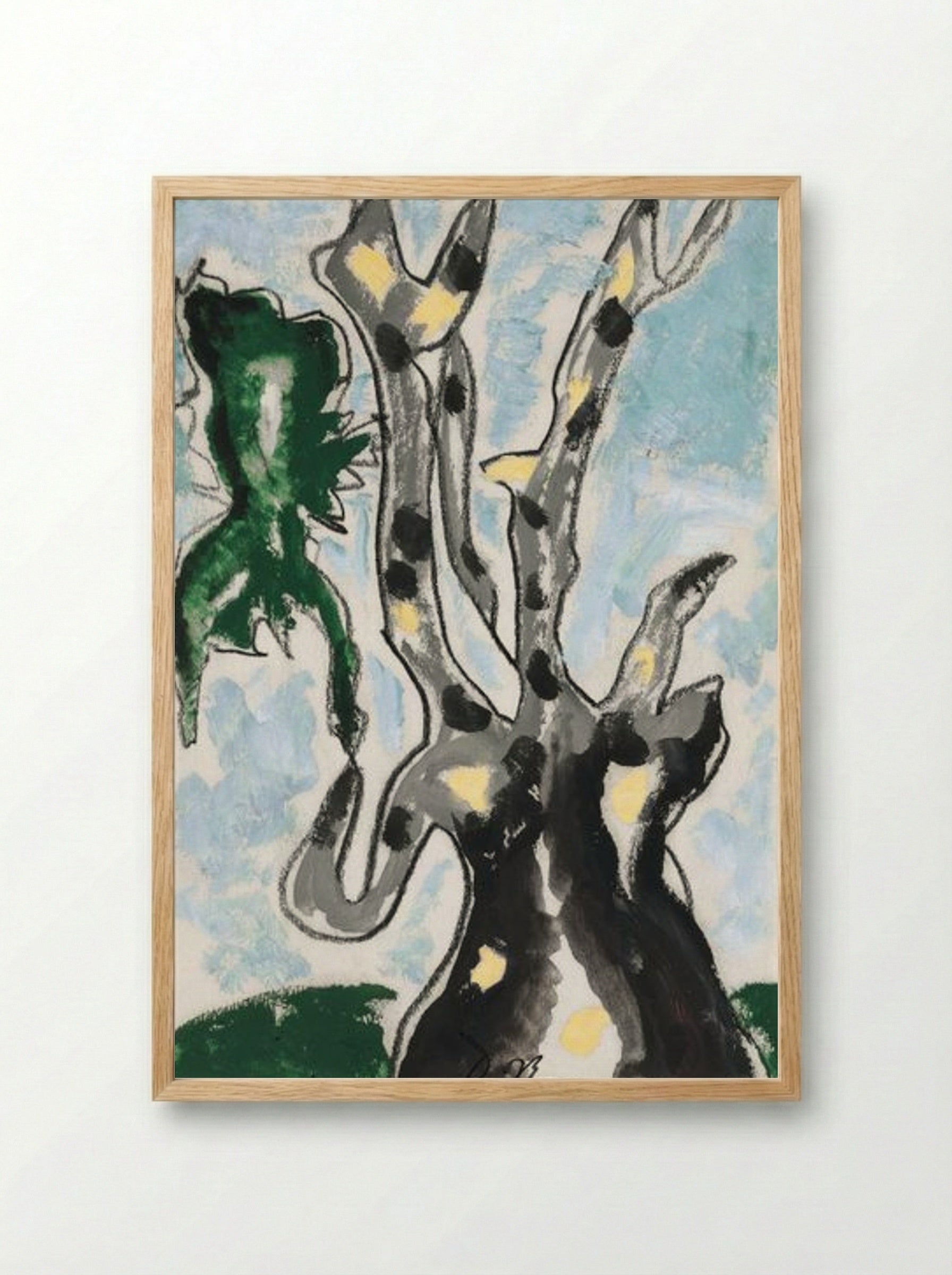 Sycamore - Arthur Dove - Framed Print Wood