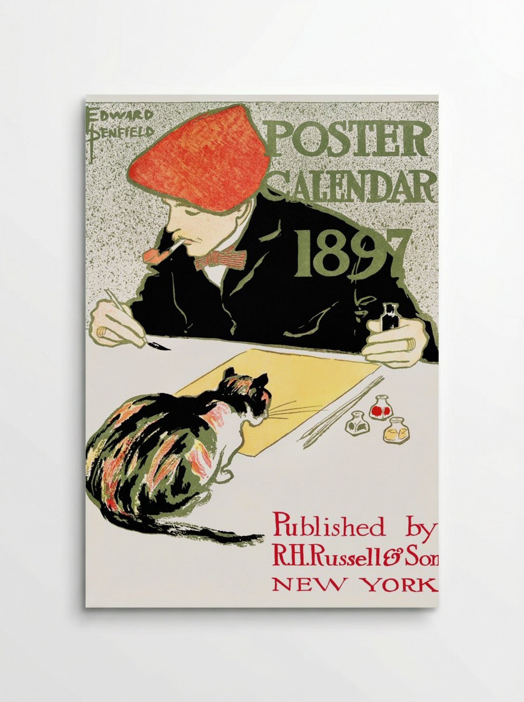 Poster Calendar 1897 - Edward Penfield - Poster