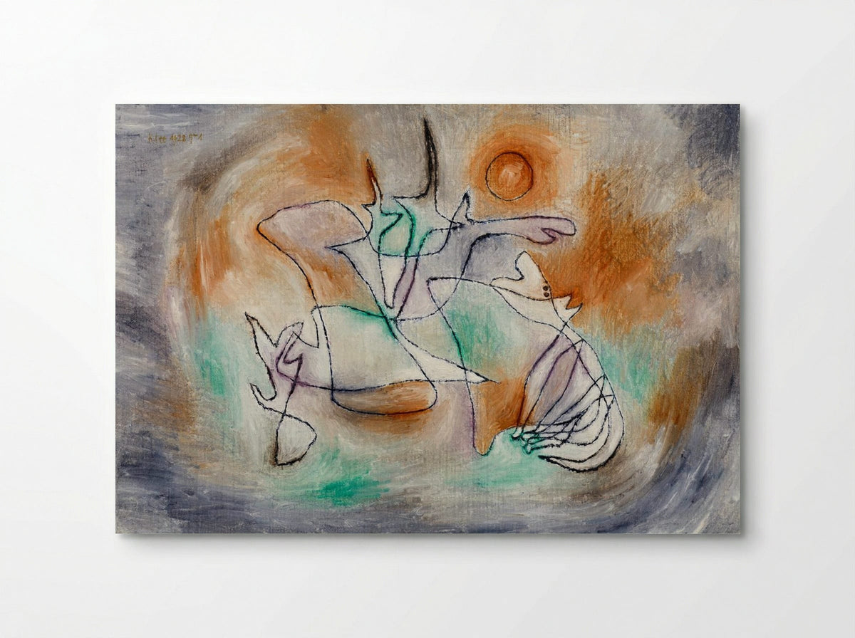 Howling Dog - Paul Klee - Poster