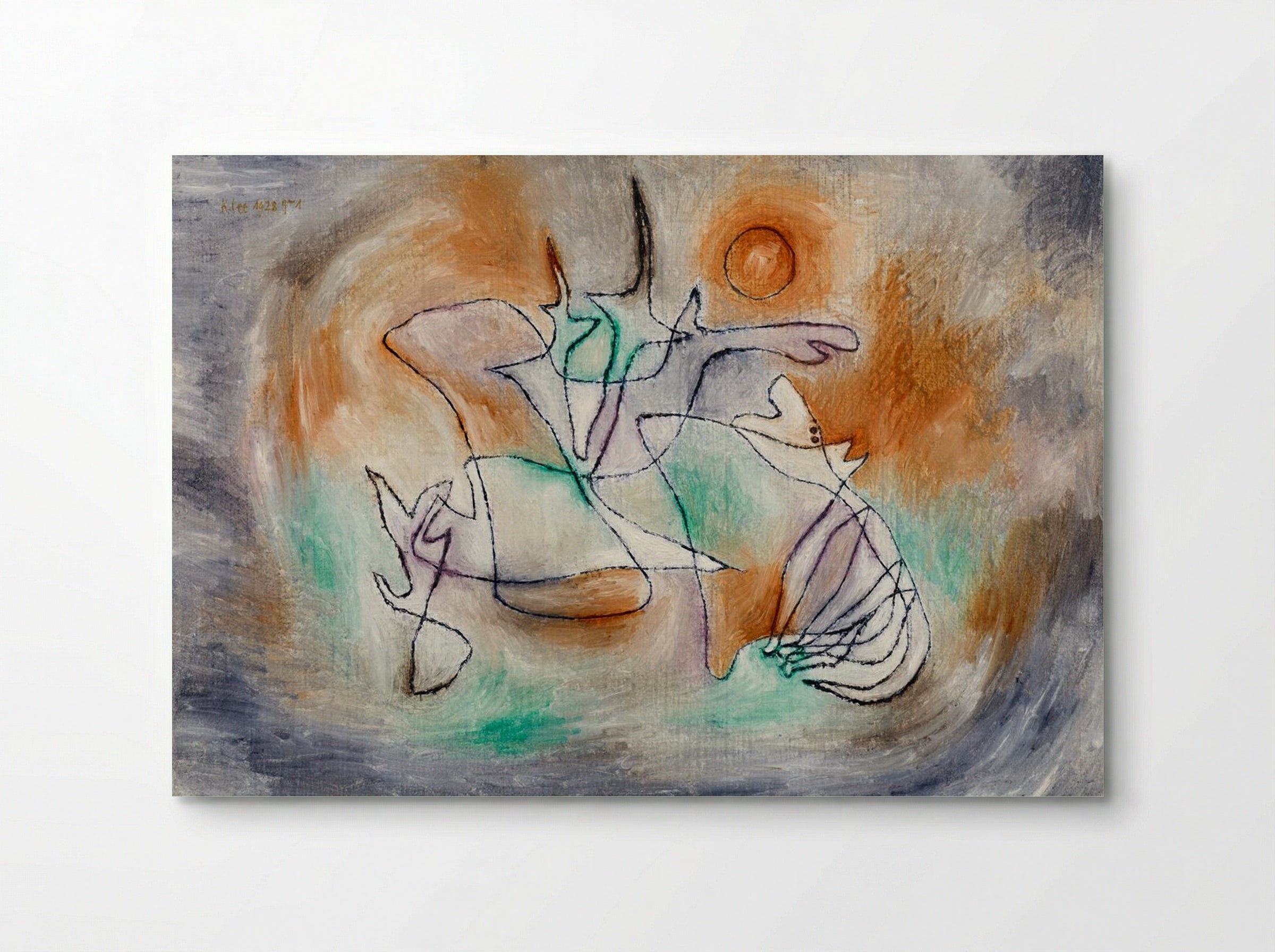 Howling Dog - Paul Klee - Poster