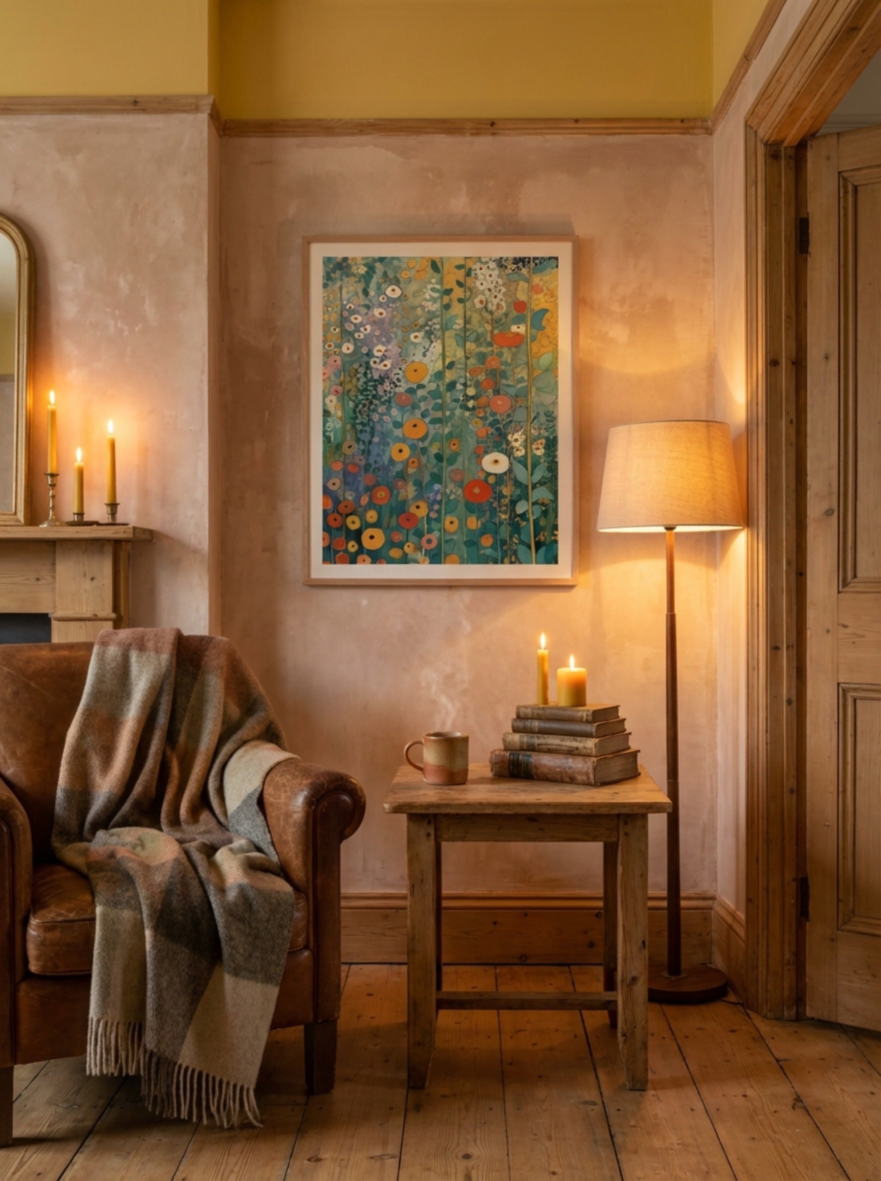 Verdant Garden Light - Gustav Klimt