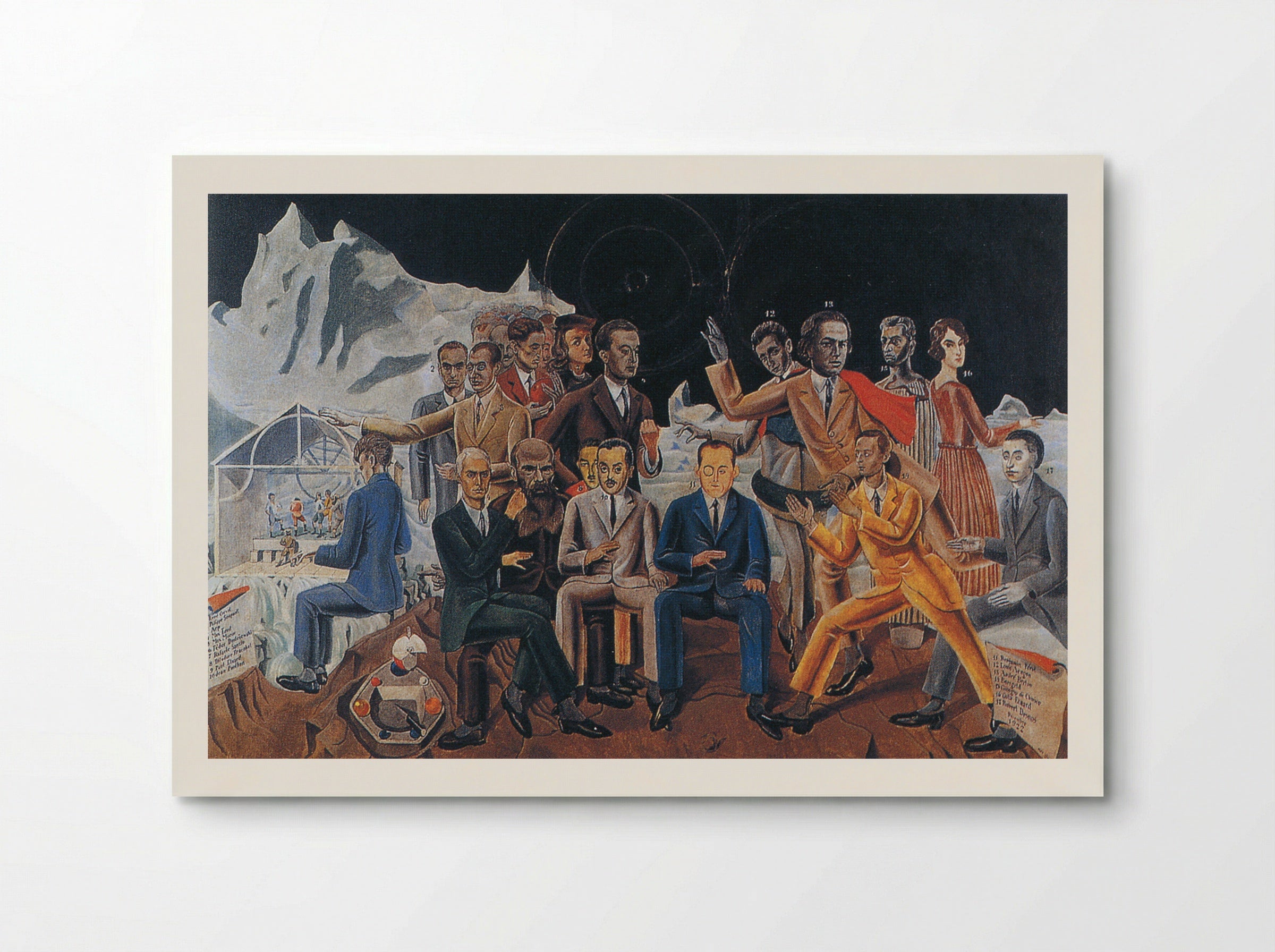 A Friends' Reunion - Kazimierz Zielenko - Poster