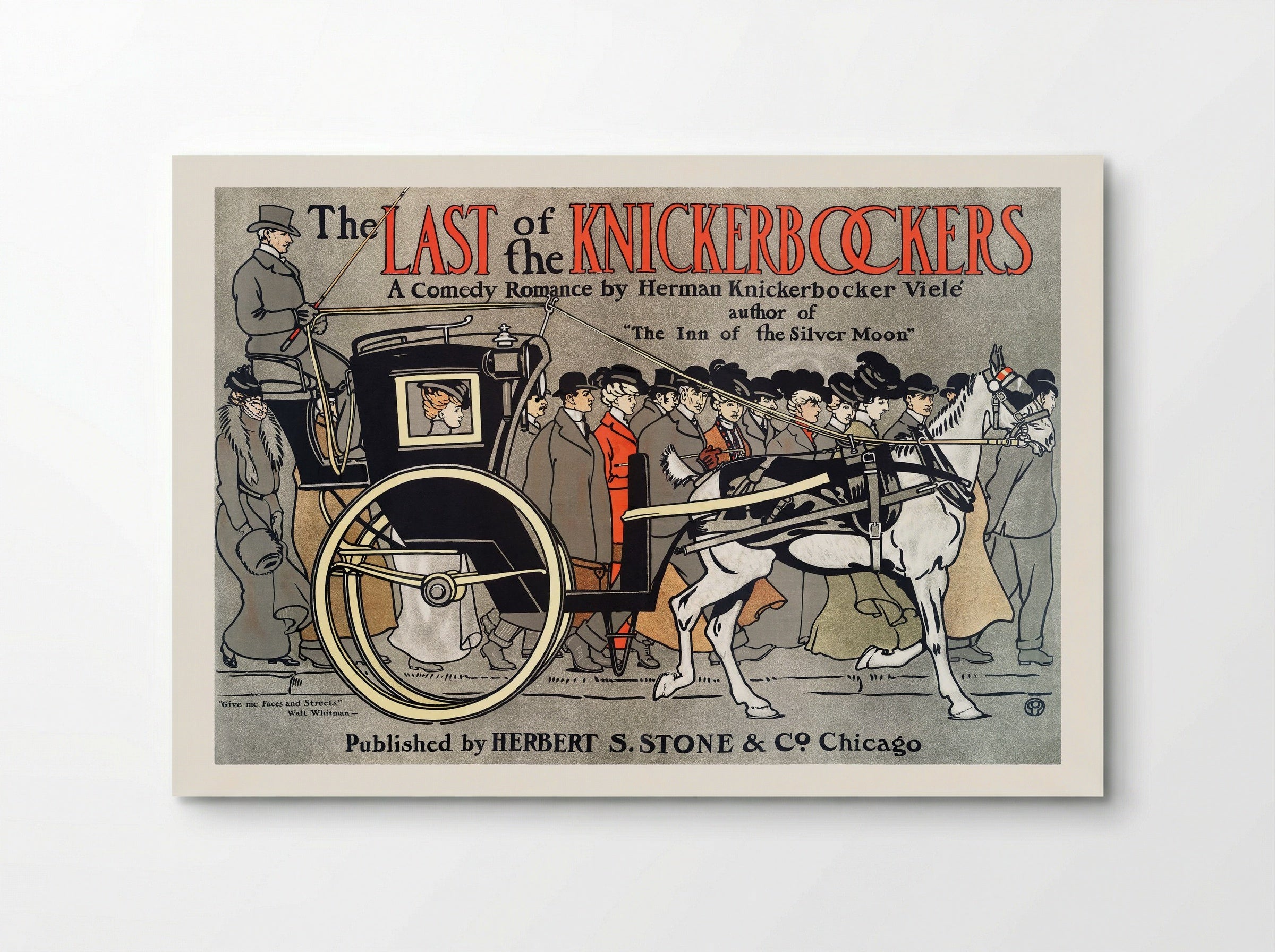 The Last of the Knickerbockers - Edward Penfield - Poster