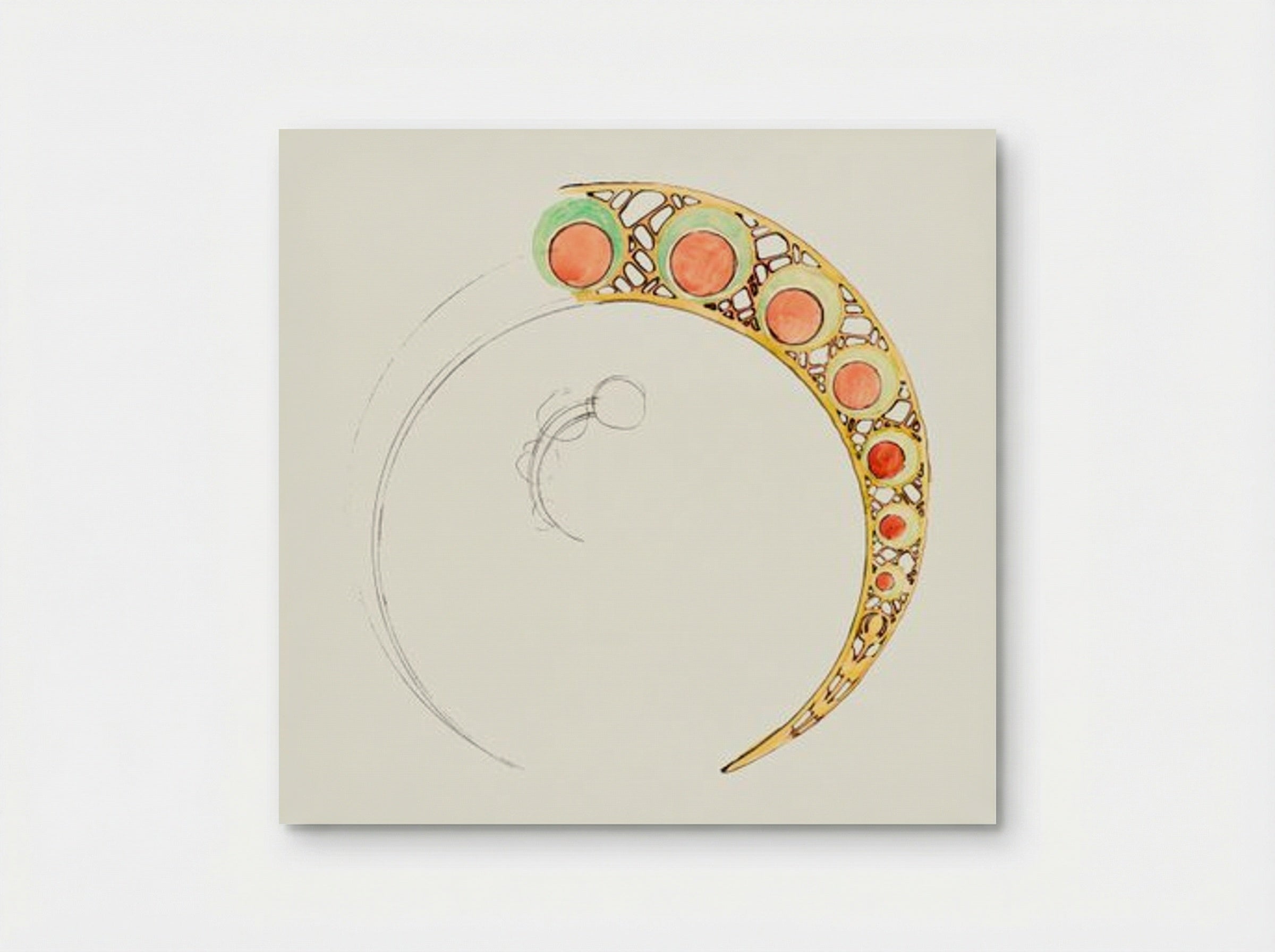 Design for Fouquet Boutique Hearth Frame - Alphonse Mucha - Poster