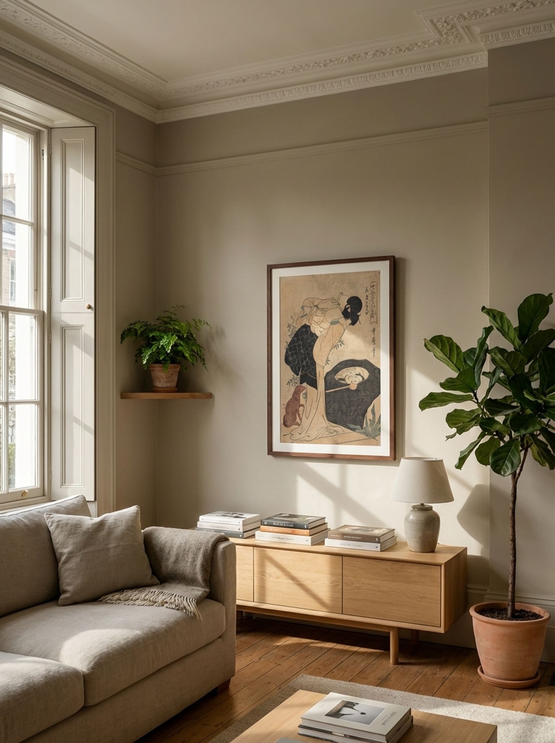 Woman and Child at a Water Basin - Utagawa Toyokuni I - Lifestyle