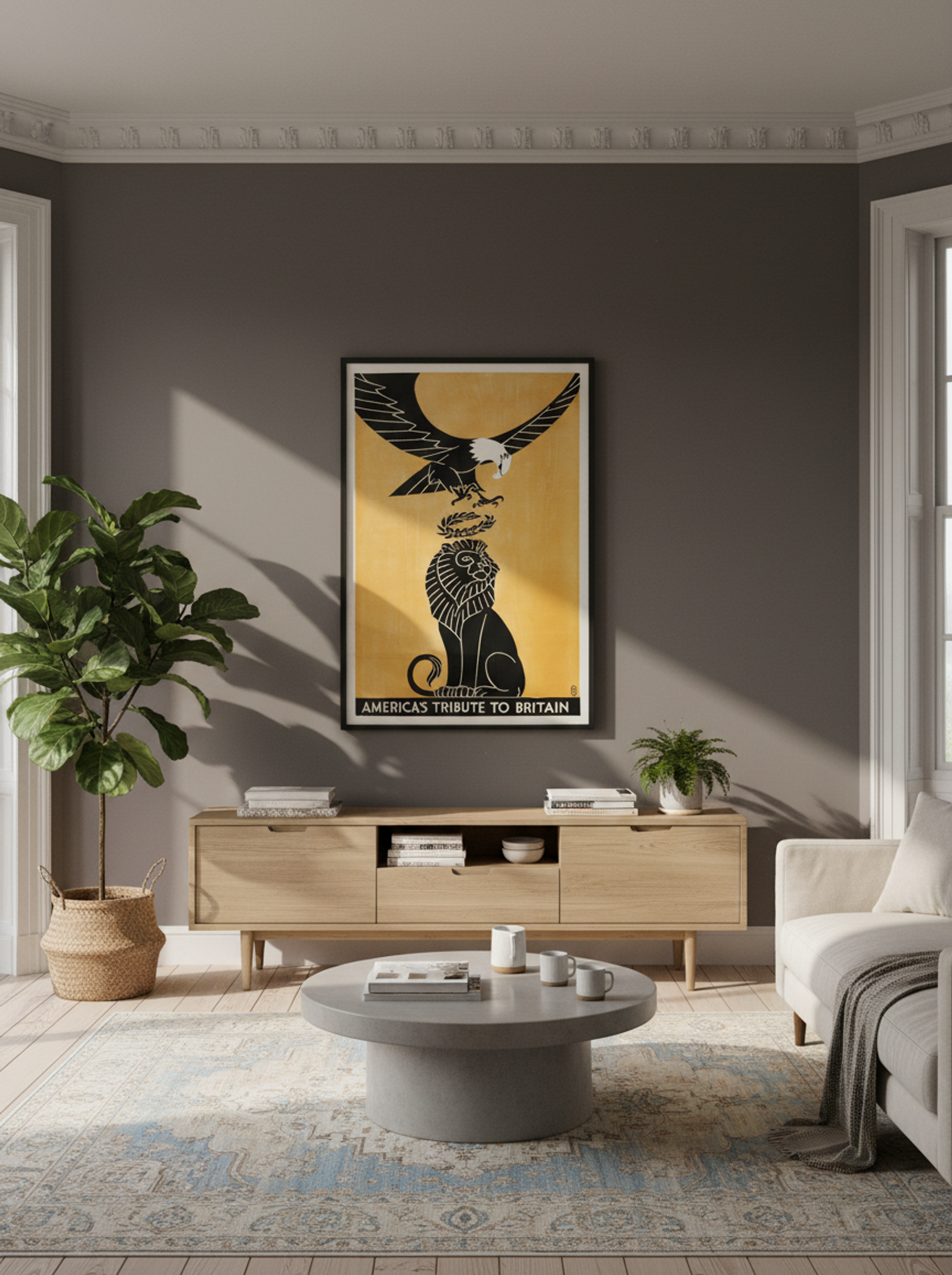 America's Tribute to Britain - Fred G. Cooper - Lifestyle