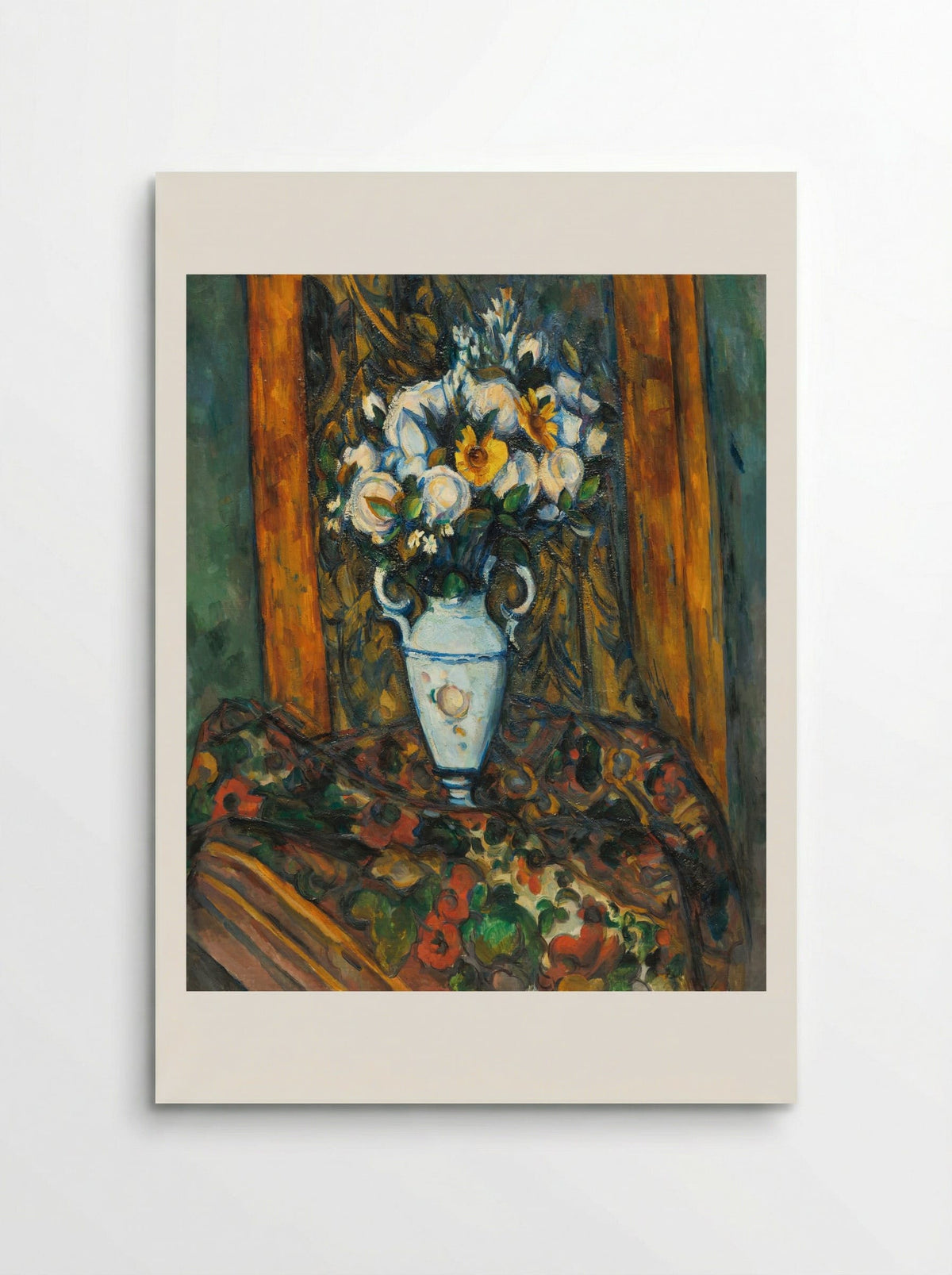 Vase of Flowers - Paul Cézanne - Poster