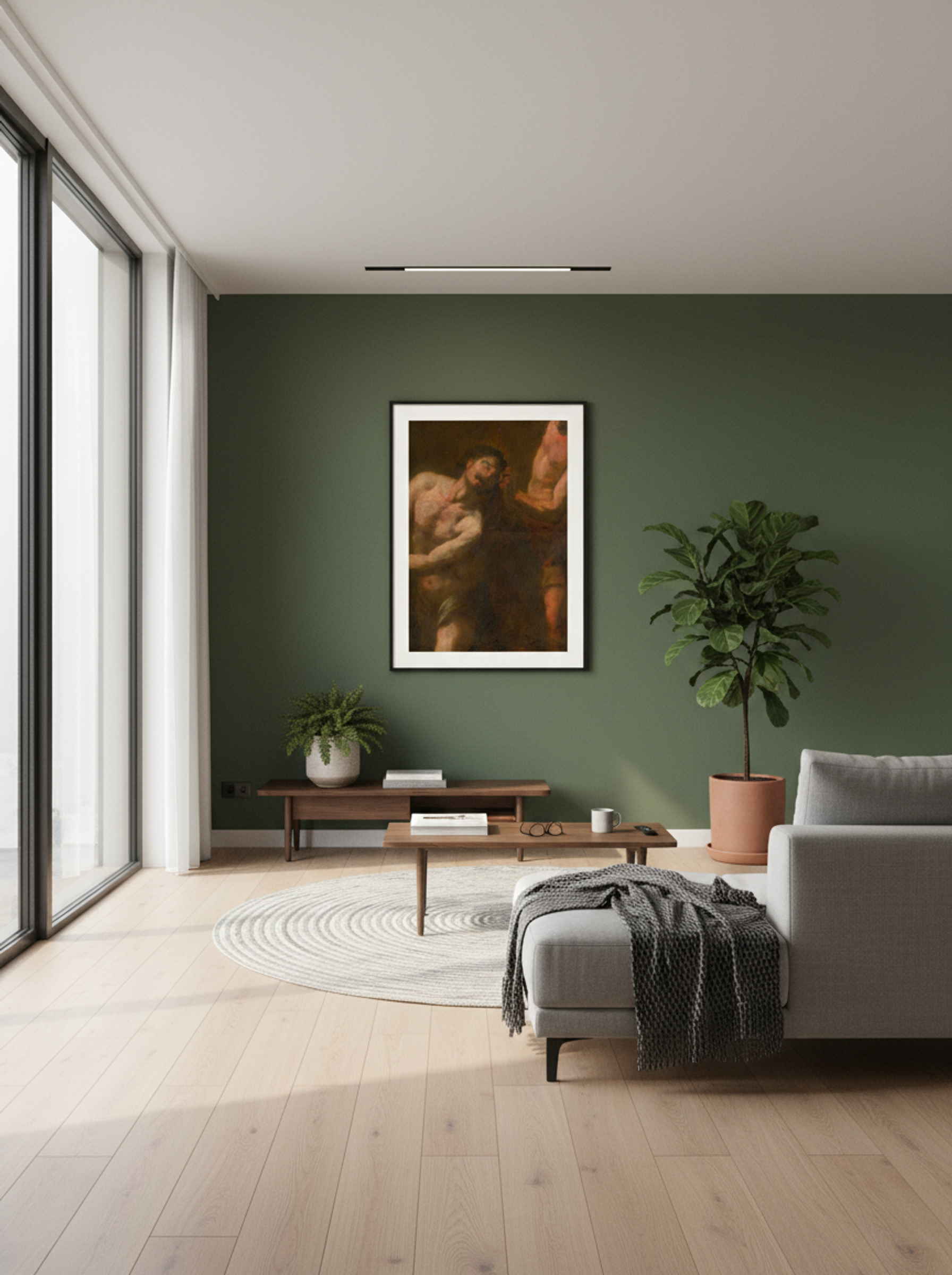 The Flagellation of Christ - Fine Art Print - Lifestyle
