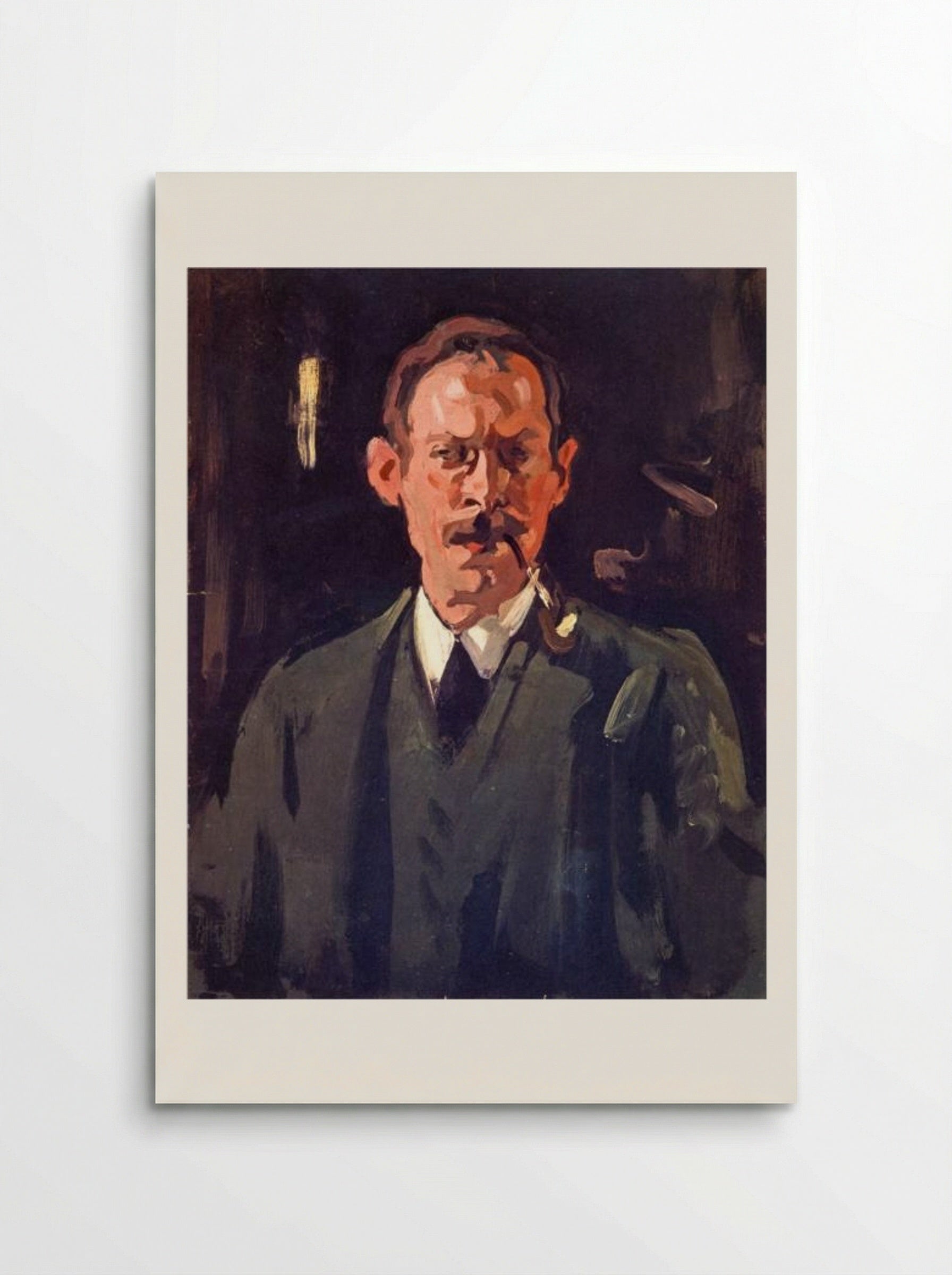 Self-Portrait (Samuel Peploe) - Samuel Peploe - Poster