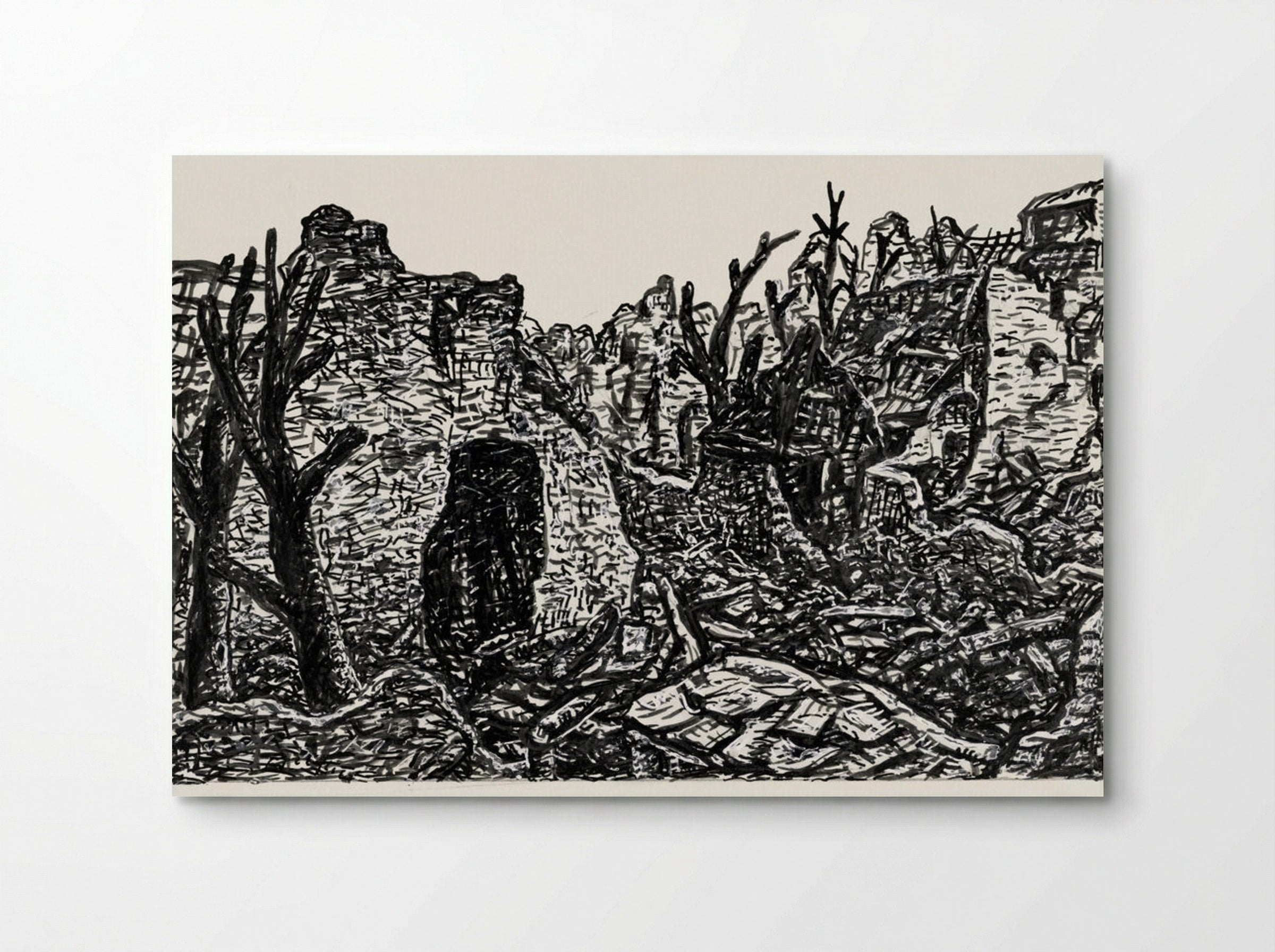 Devastation of the Second World War - Leo Gestel - Poster