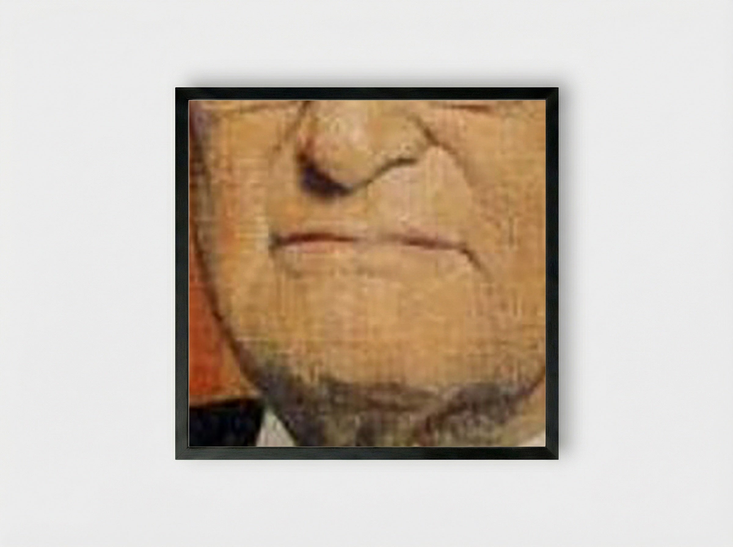 John B. Turner, Pioneer - Grant Wood - Framed Print Black