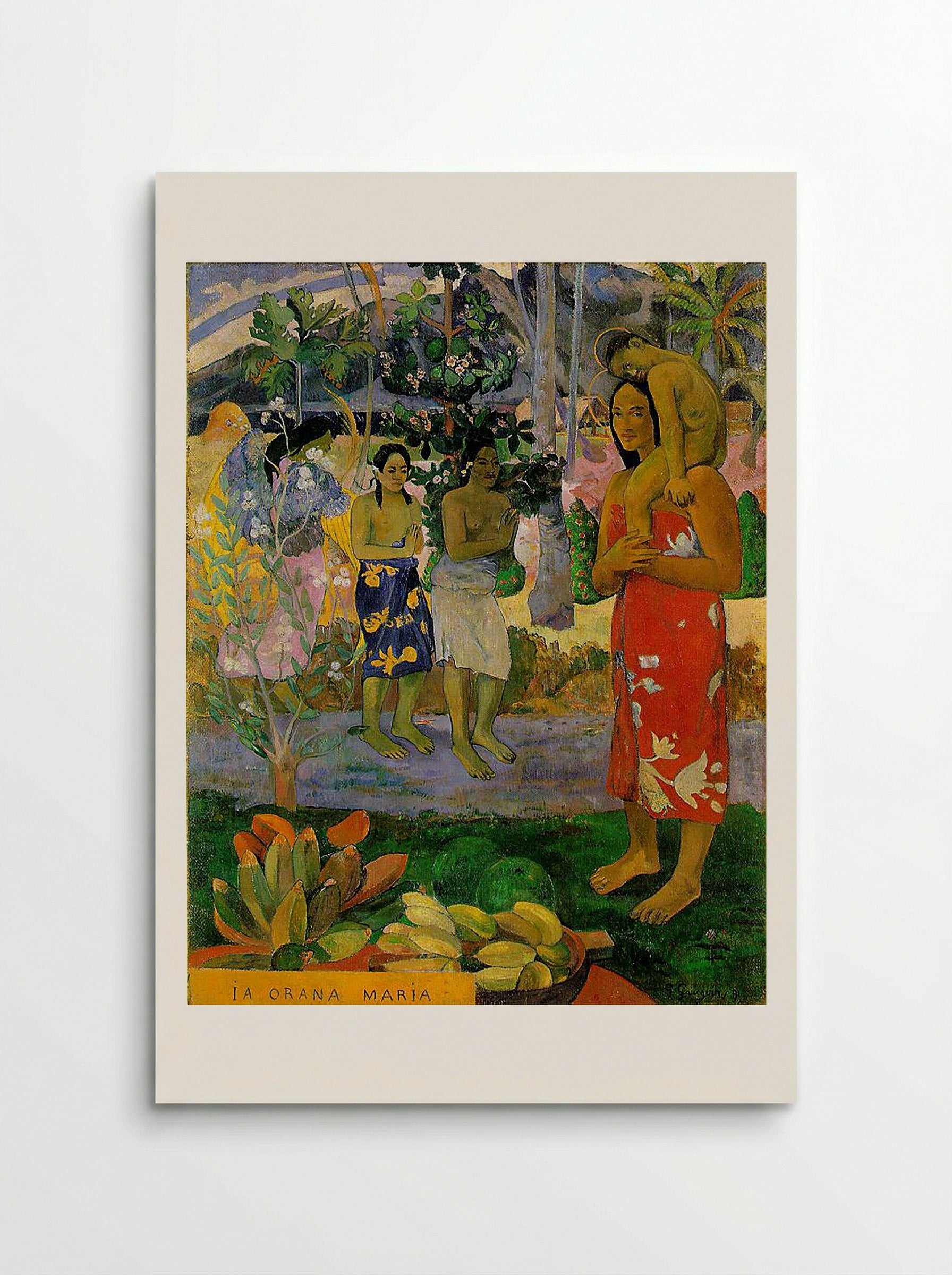 Ia Orana Maria (We Hail Thee Mary) - Paul Gauguin - Poster
