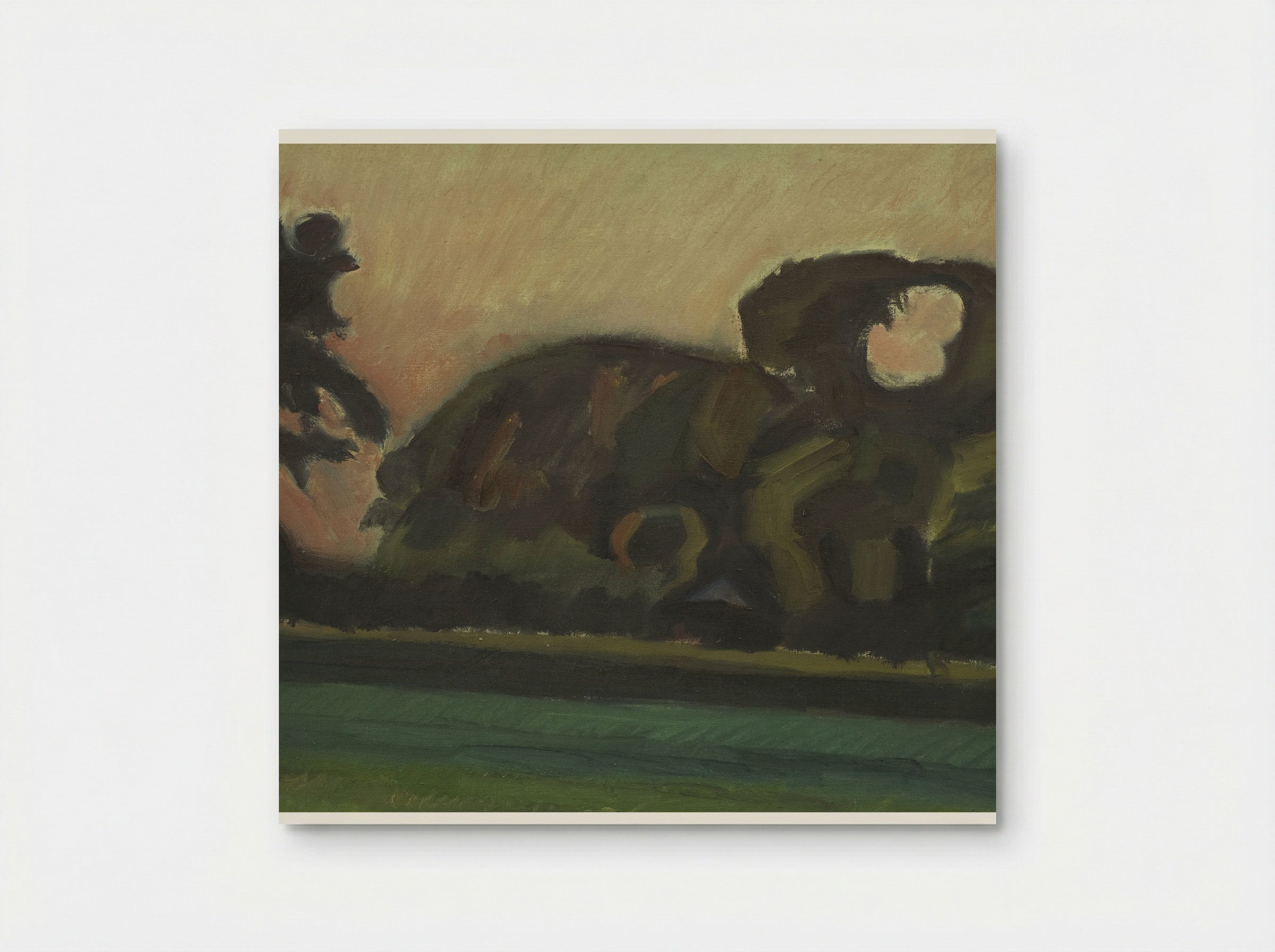 Landscape after Sunset - Harald Giersing - Poster