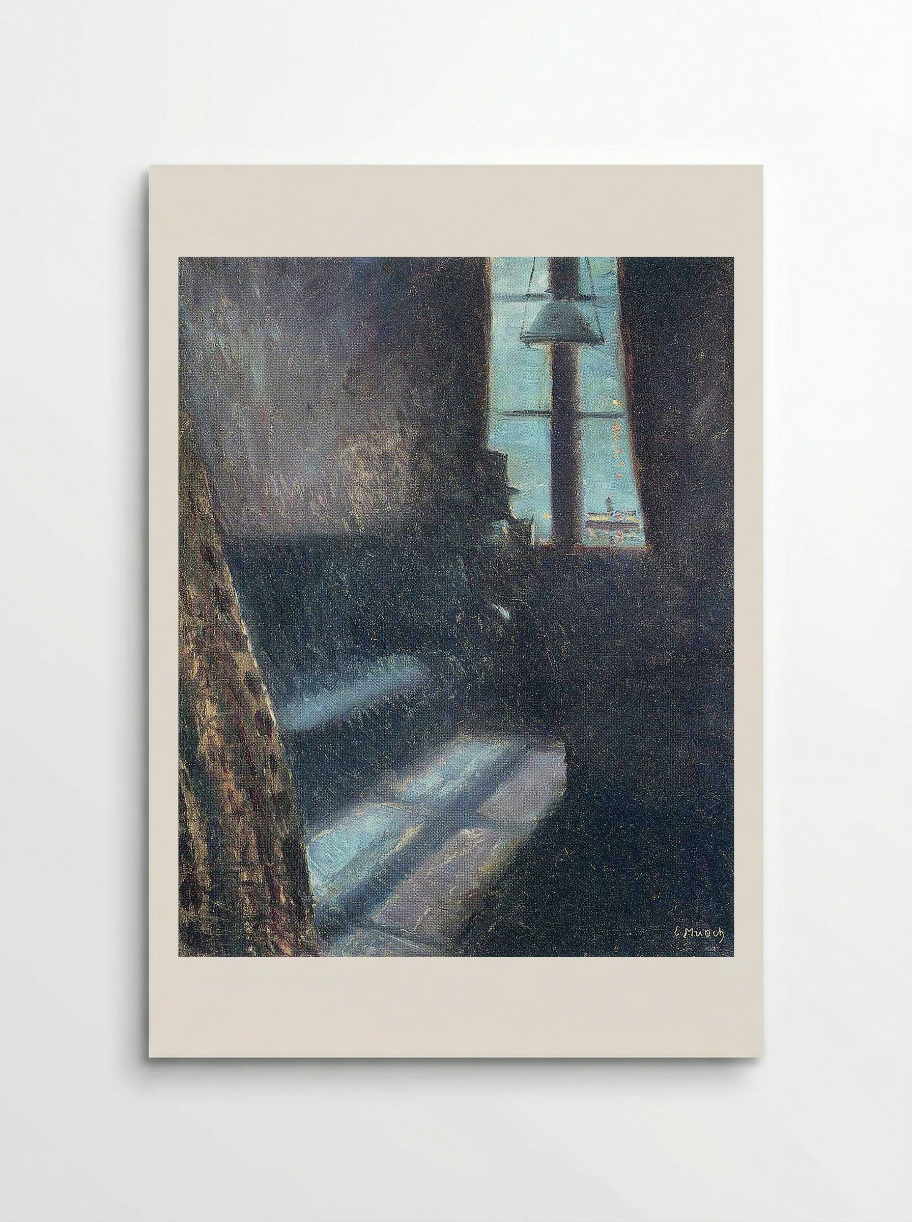 Night in Saint-Cloud - Edvard Munch - Poster