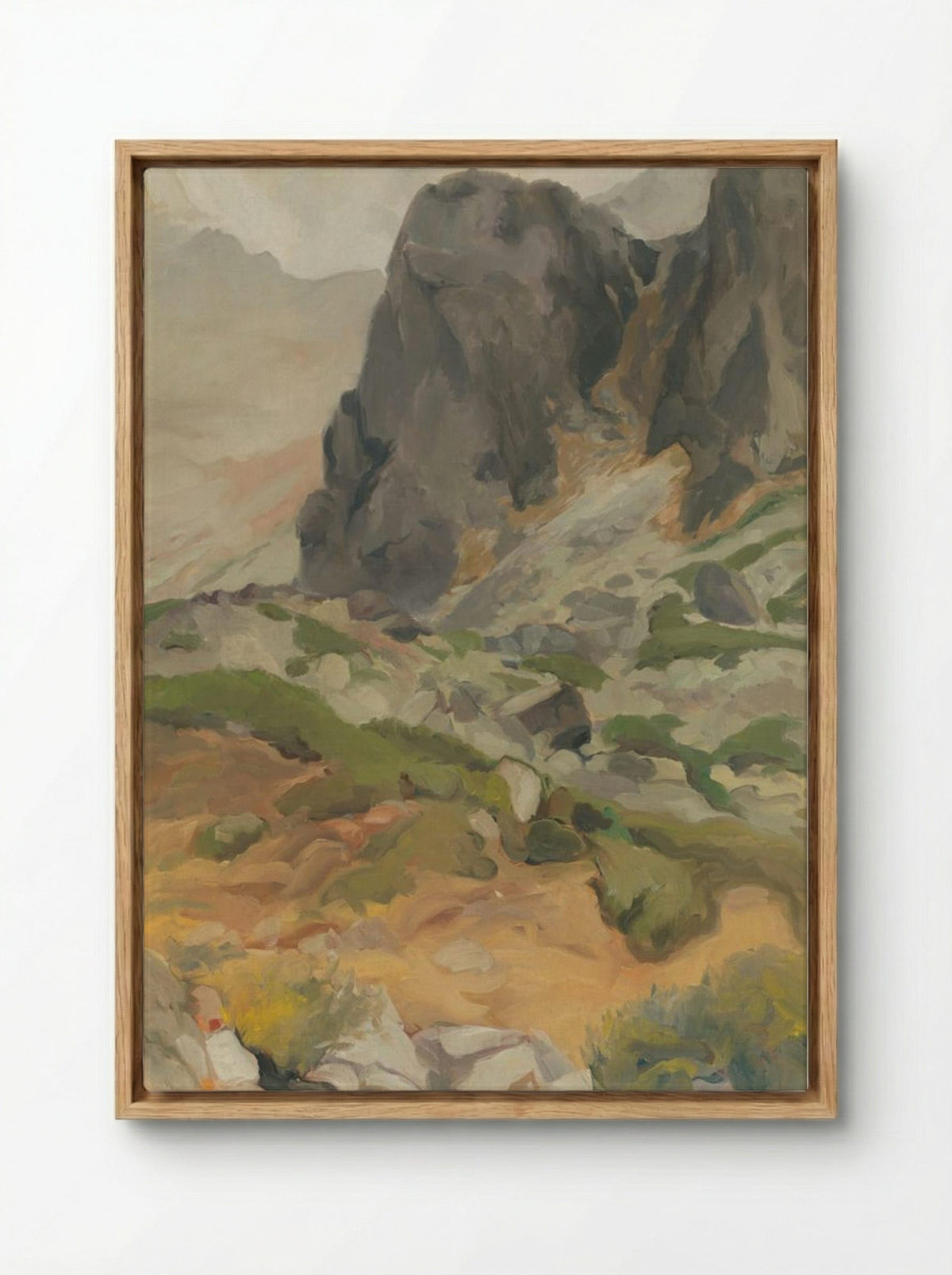 Tatras - Zolo Palugyay - Framed Canvas Wood
