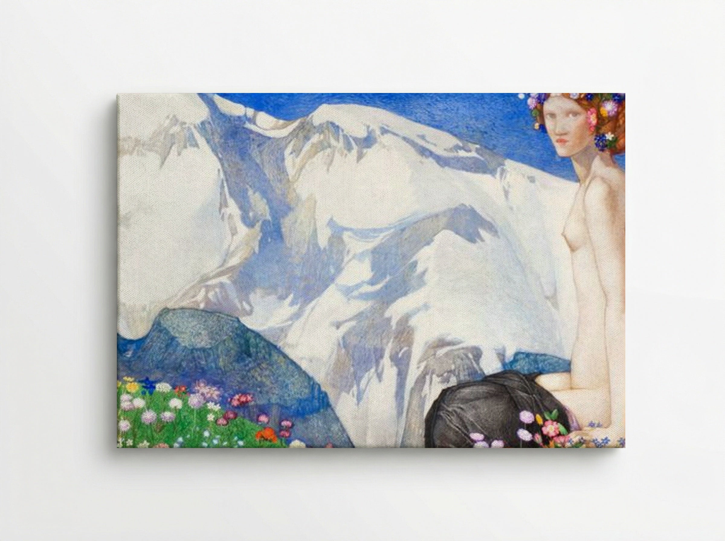 Flora of the Alps - Edward Reginald Frampton - Canvas