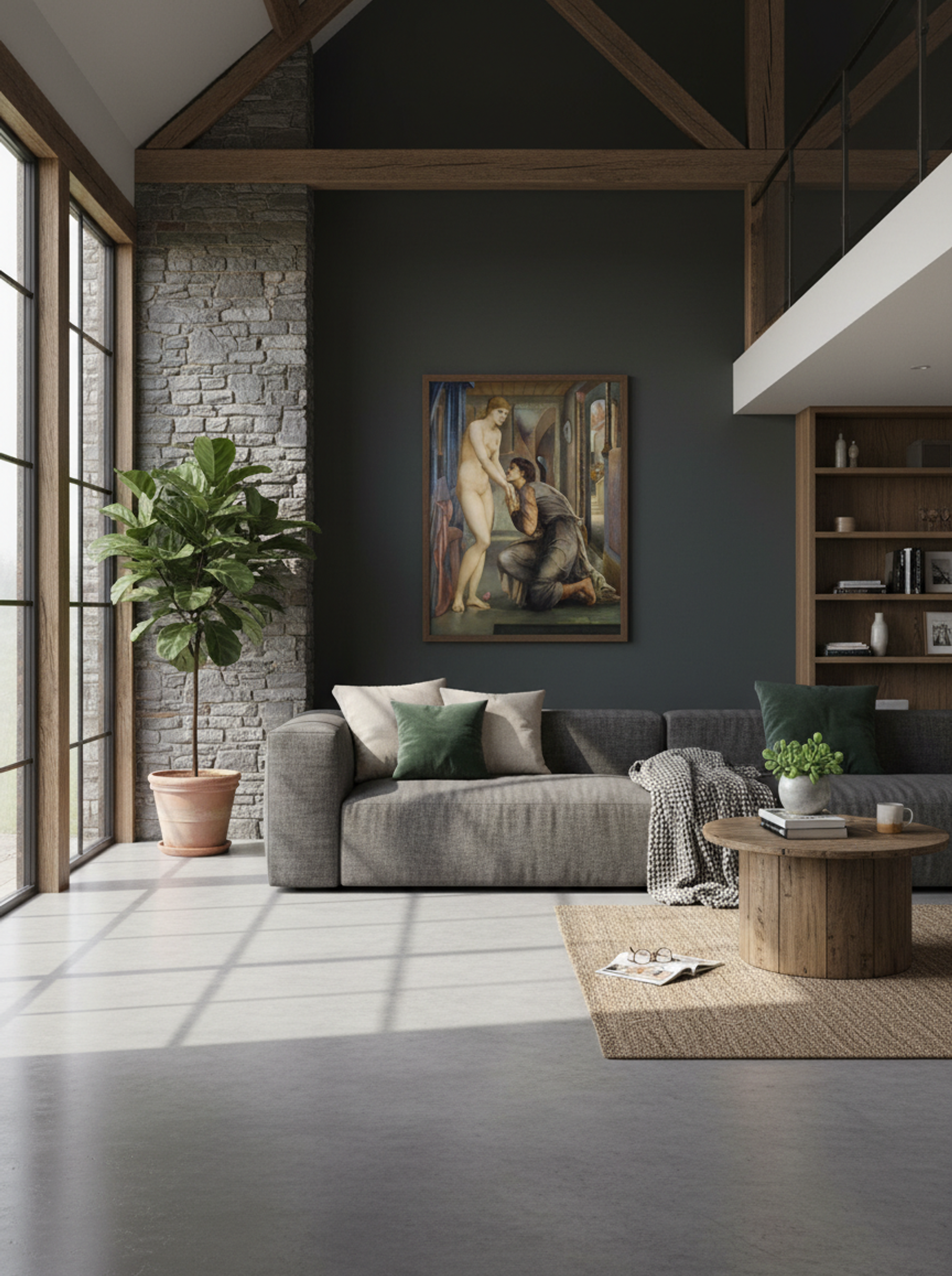 Pygmalion and the Image - The Soul Attains - Edward Burne-Jones - Lifestyle