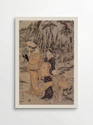 Along the Shore of Yènoshim - Utagawa Toyokuni