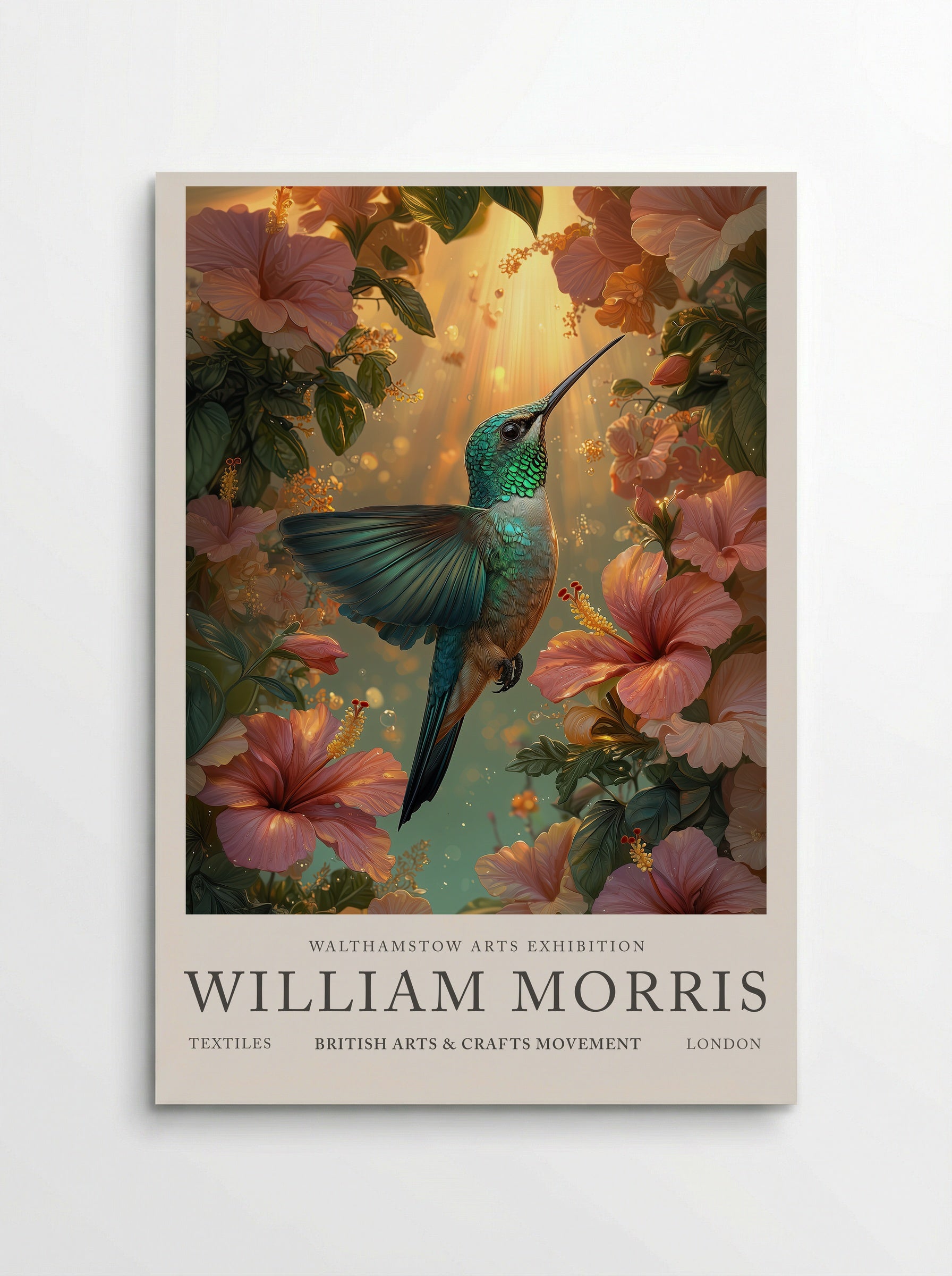 Hummingbird Halo - William Morris