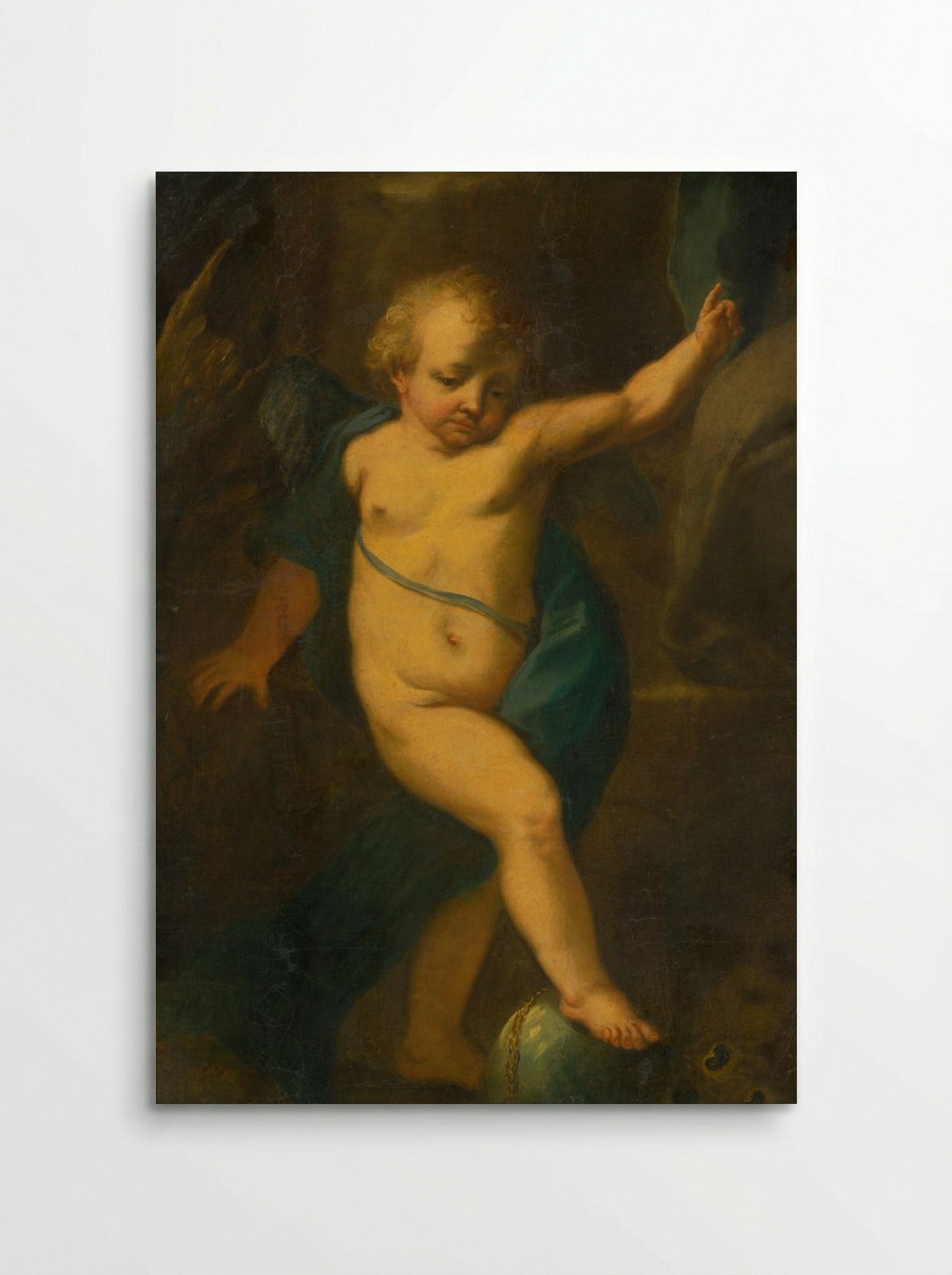 Allegorical Figure of an Angel - Fine Art Print - Poster