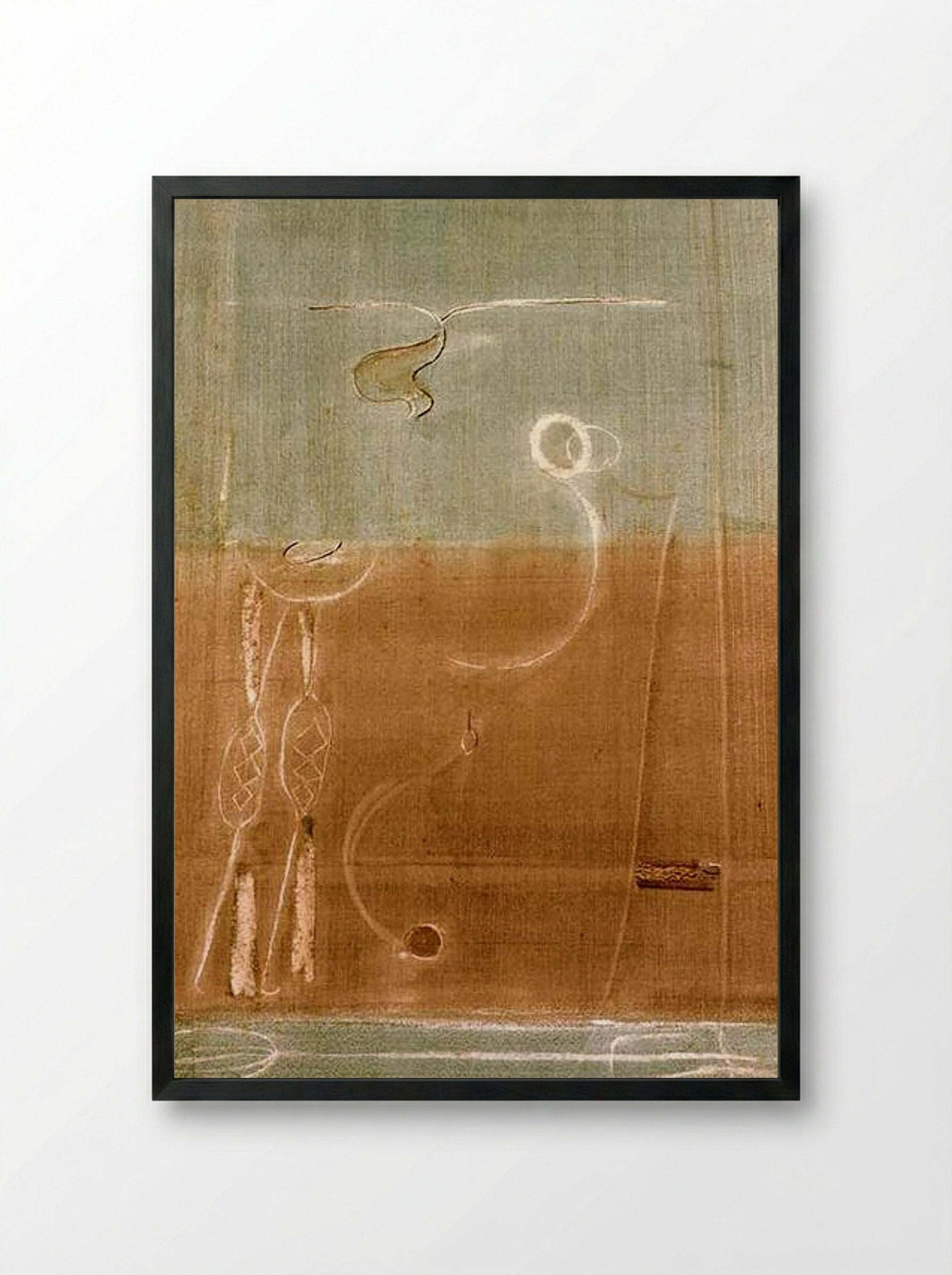 Aubade - Mark Rothko - Framed Print Black