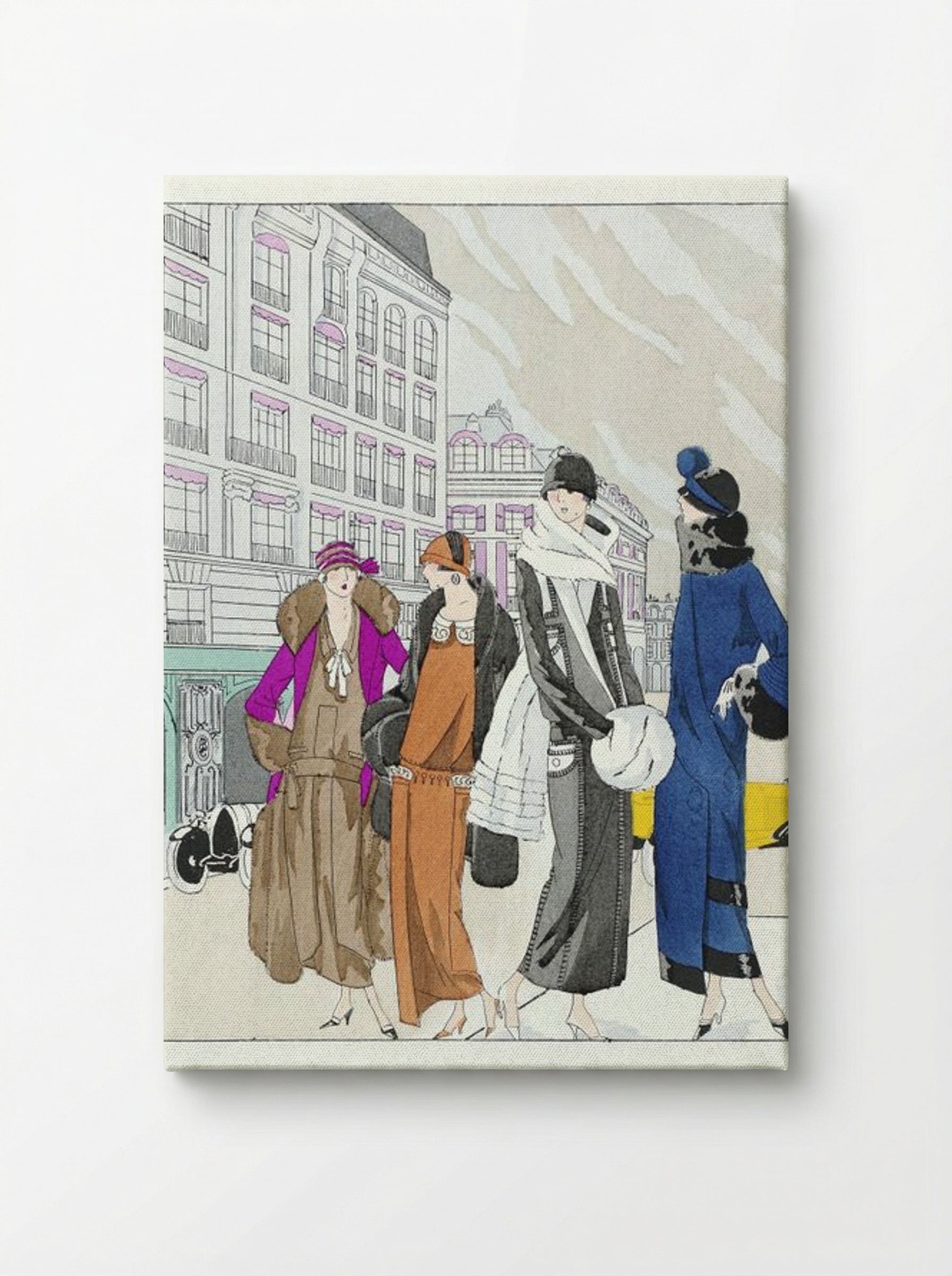 Four Ladies in Creations - Georges Prémet - Canvas