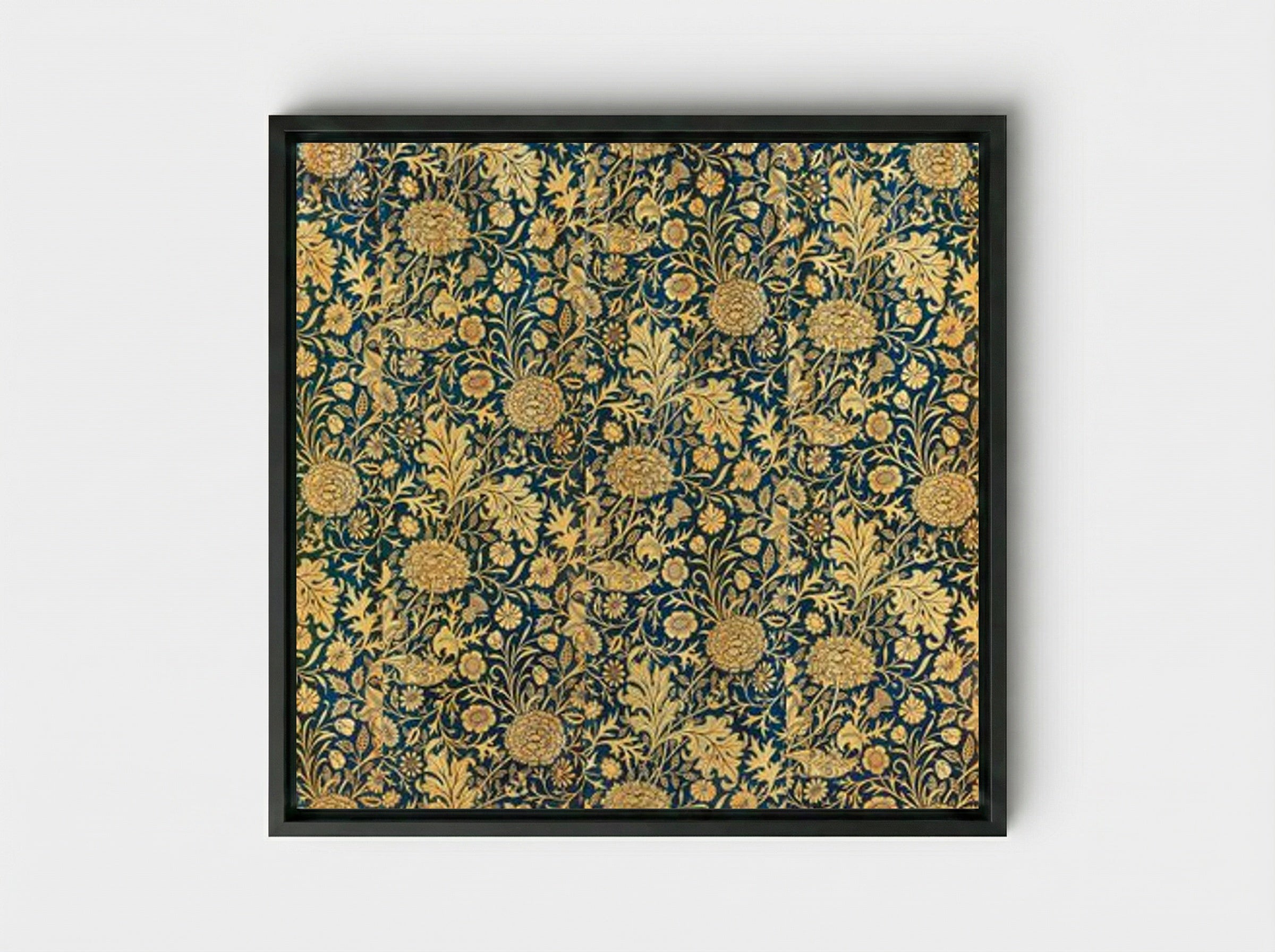 Cherwell - John Henry Dearle - Framed Canvas Black