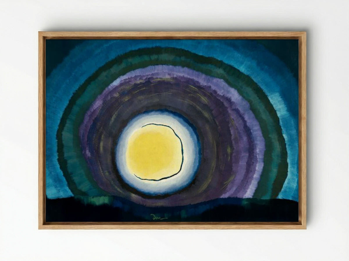 Sunrise III - Arthur Dove - Framed Canvas Wood
