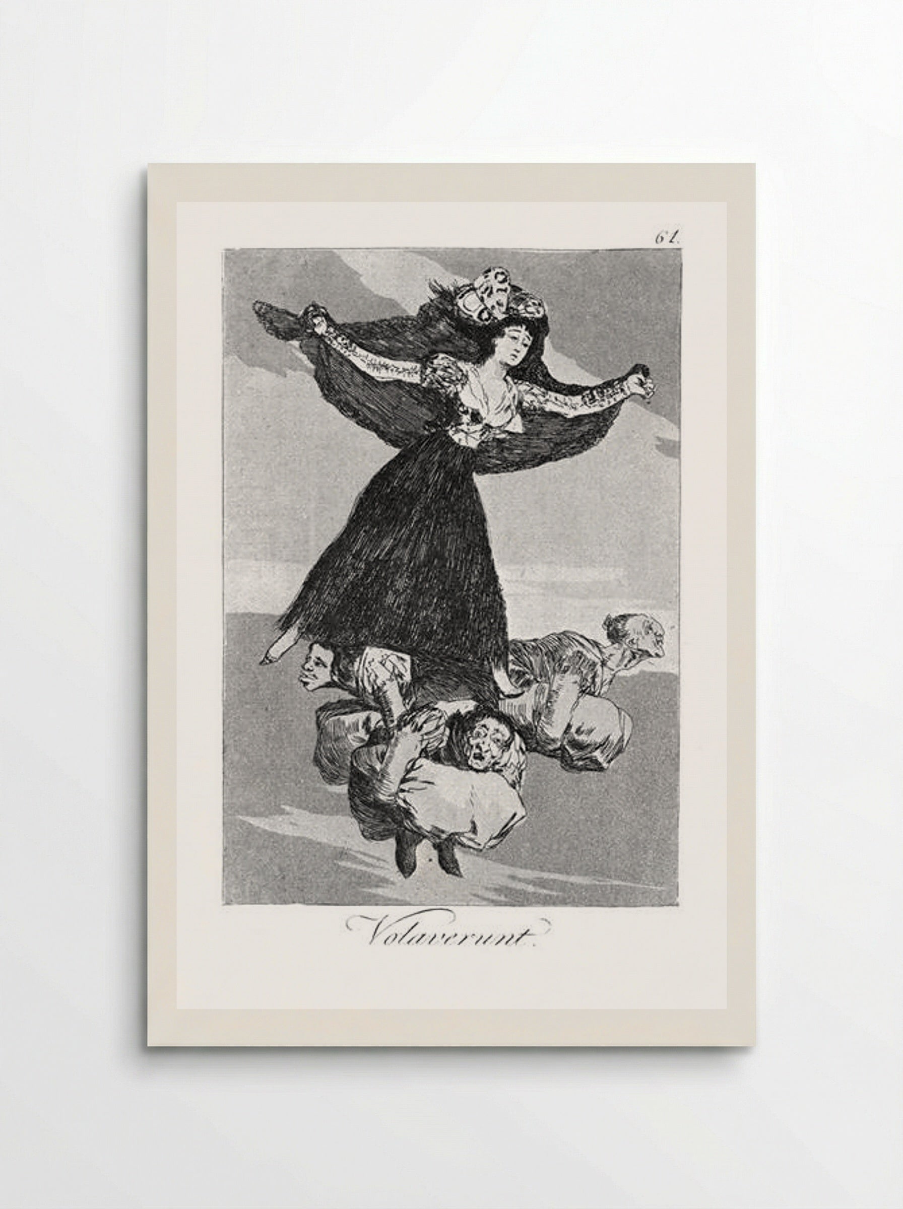 They Have Flown (Volaverunt) - Francisco Goya - Poster