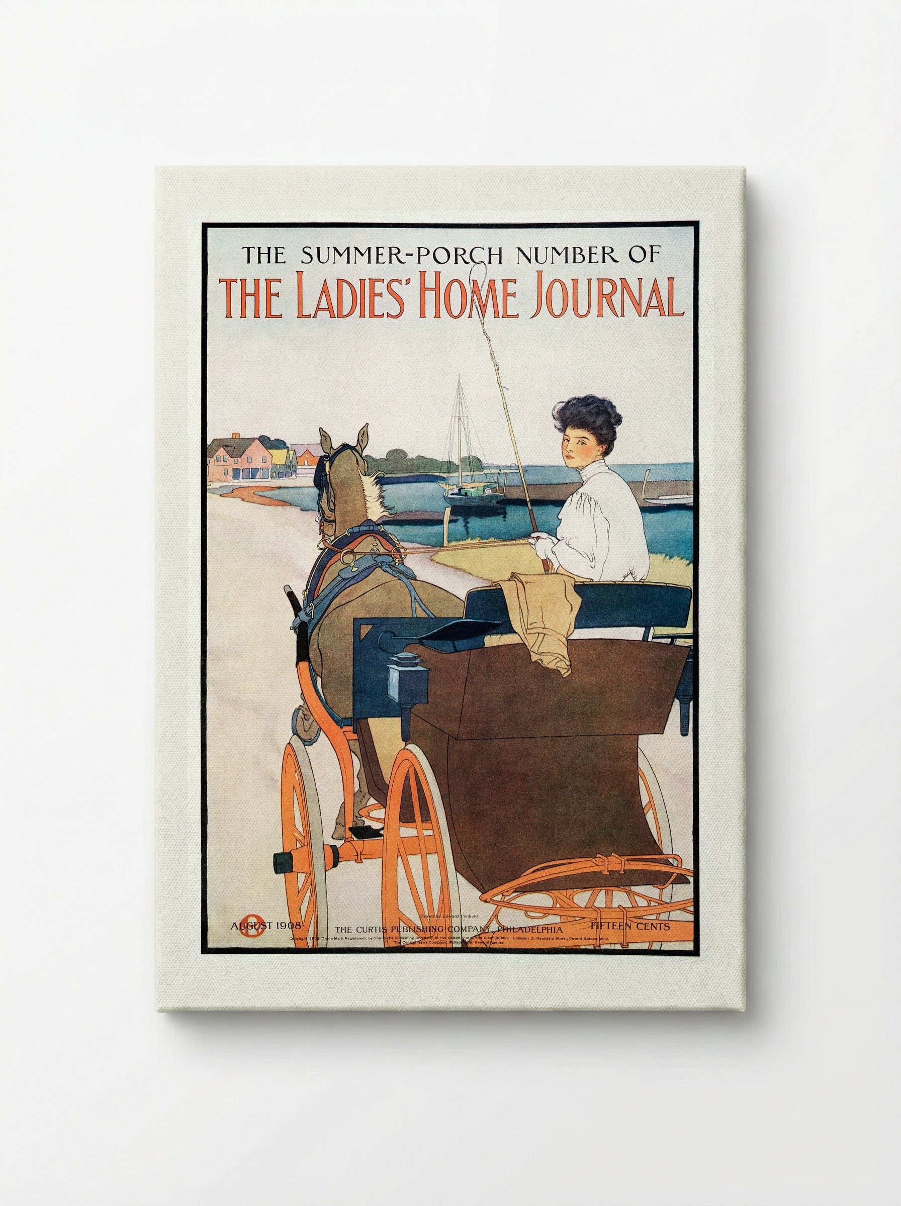 The Summer-Porch Number of The Ladies' Home Journal - Edward Penfield - Canvas