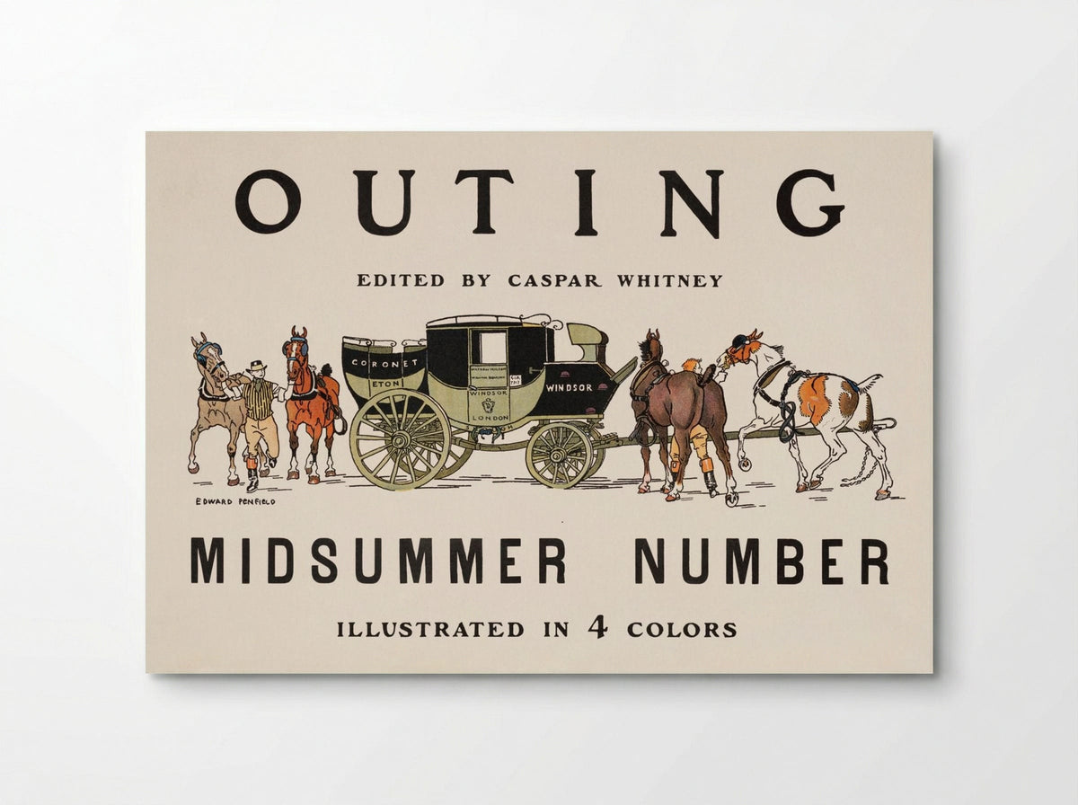 Outing, Midsummer Number - Edward Penfield - Poster