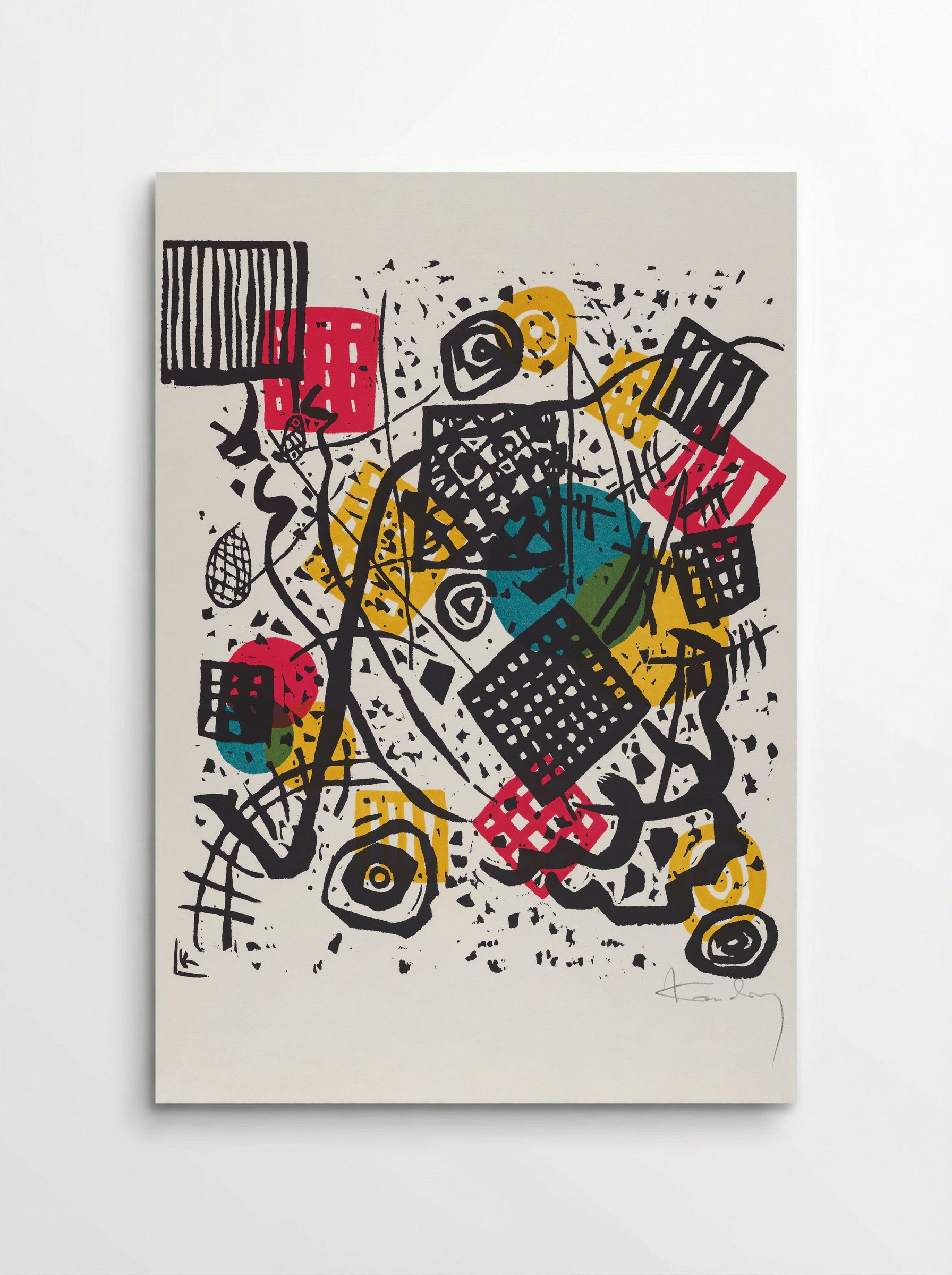 Kleine Welten V (Small Worlds V) - Wassily Kandinsky - Poster