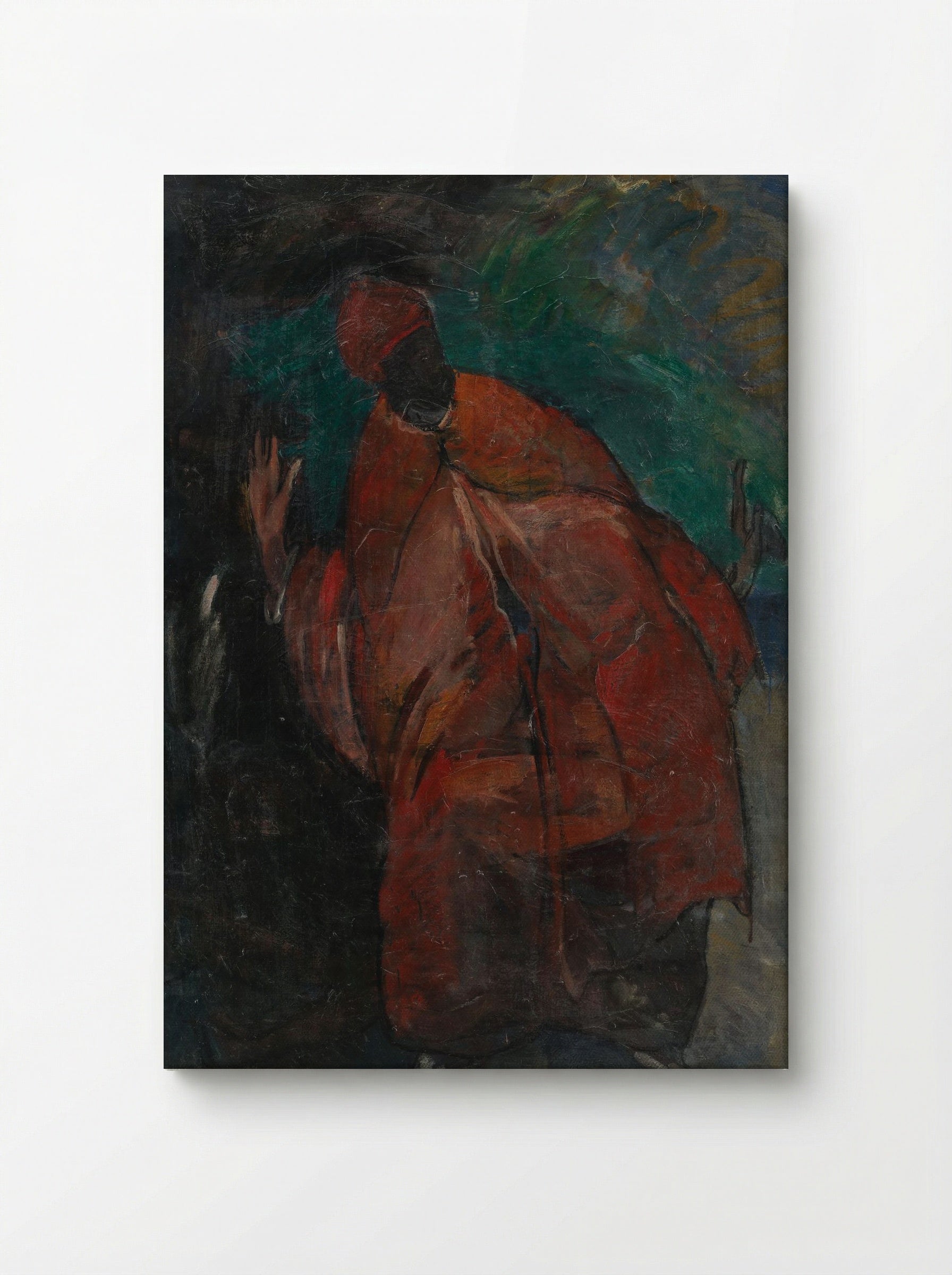 The Black Prophet, Prophets Opus II - Jens Adolf Jerichau - Canvas