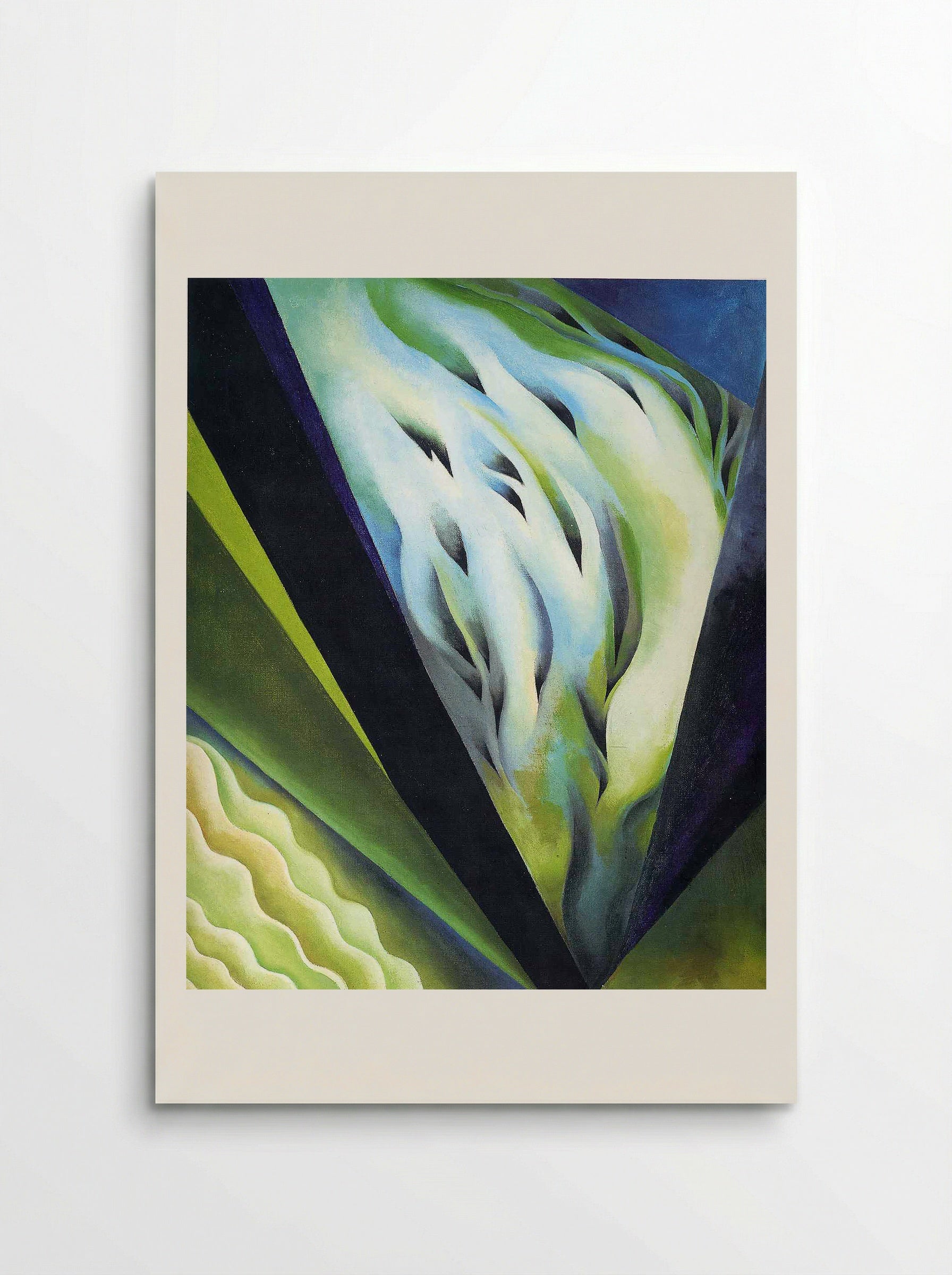 Blue and Green Music - Georgia O'Keeffe - Poster