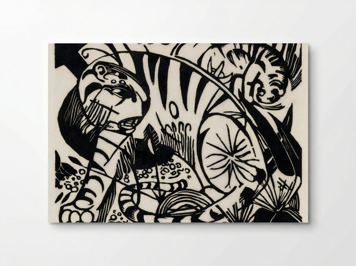 Tiger - Franz Marc - Poster