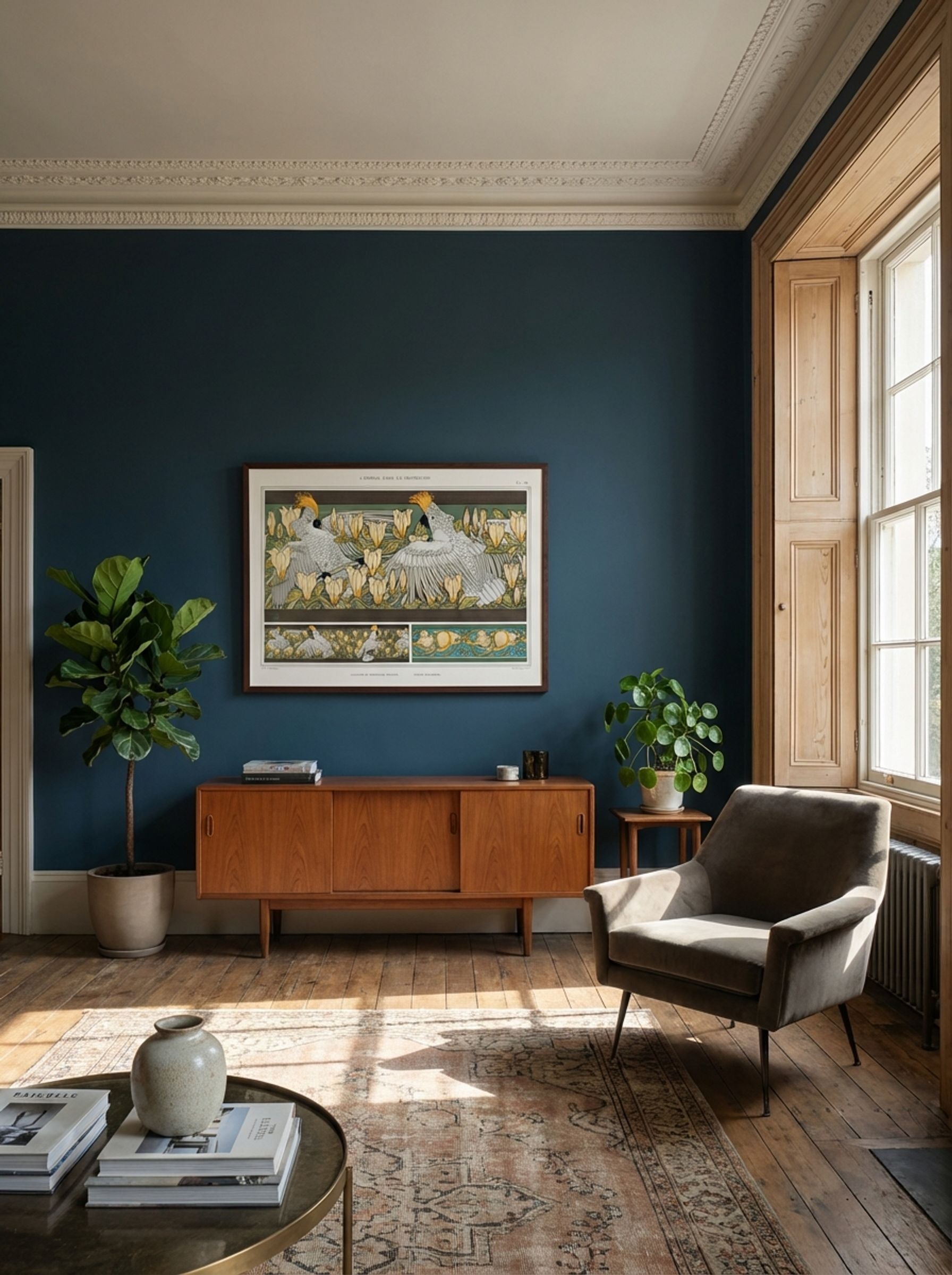 Cacatoès et Magnolia, Bordure; Souris Blanches - Maurice Pillard Verneuil - Lifestyle