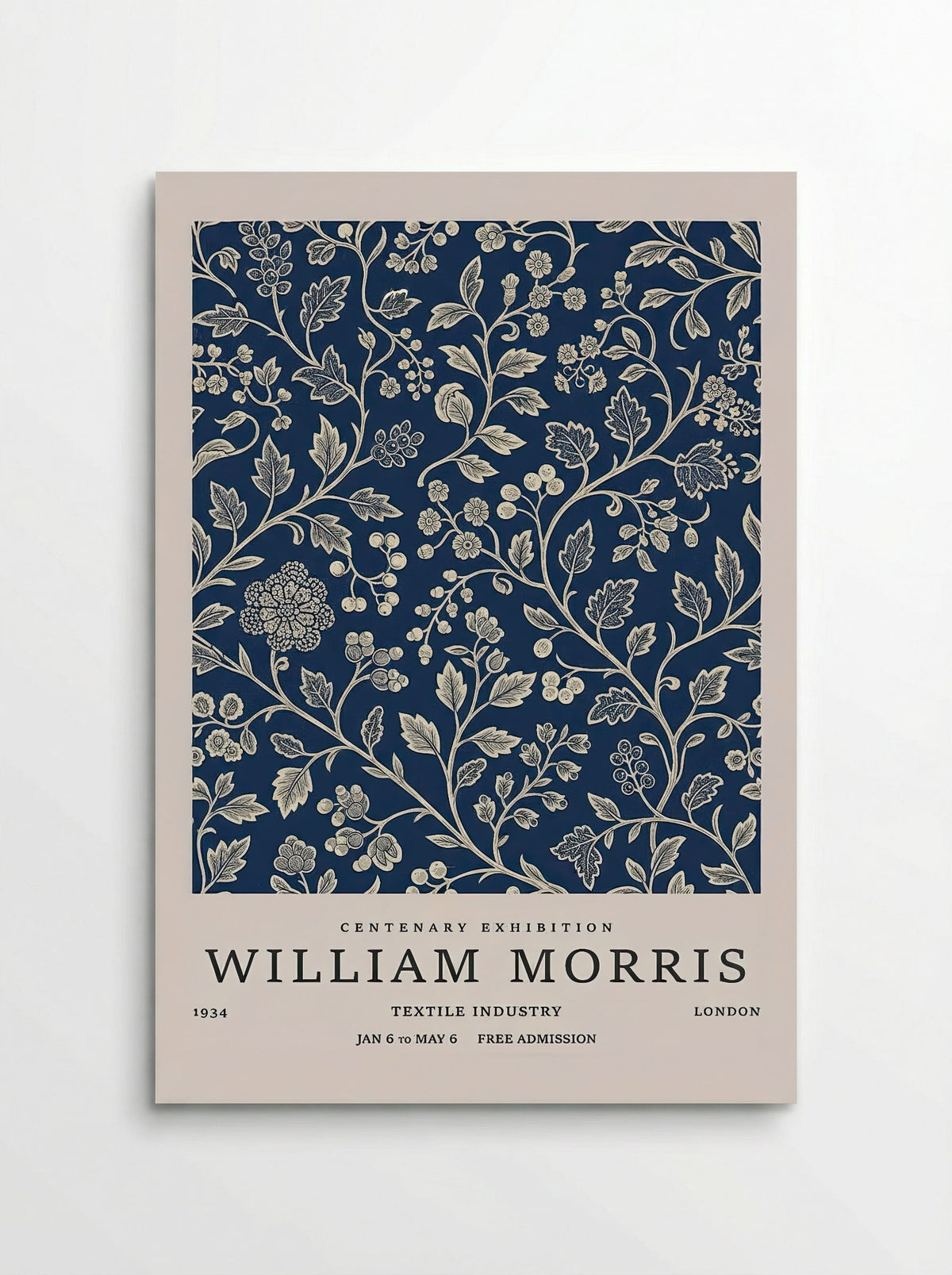 Botanical Vine Tapestry - William Morris - Fine Art Print