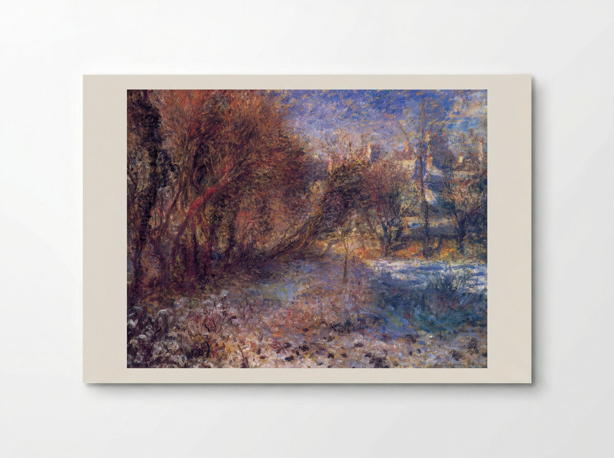 Landscape with Snow - Claude Monet - Poster