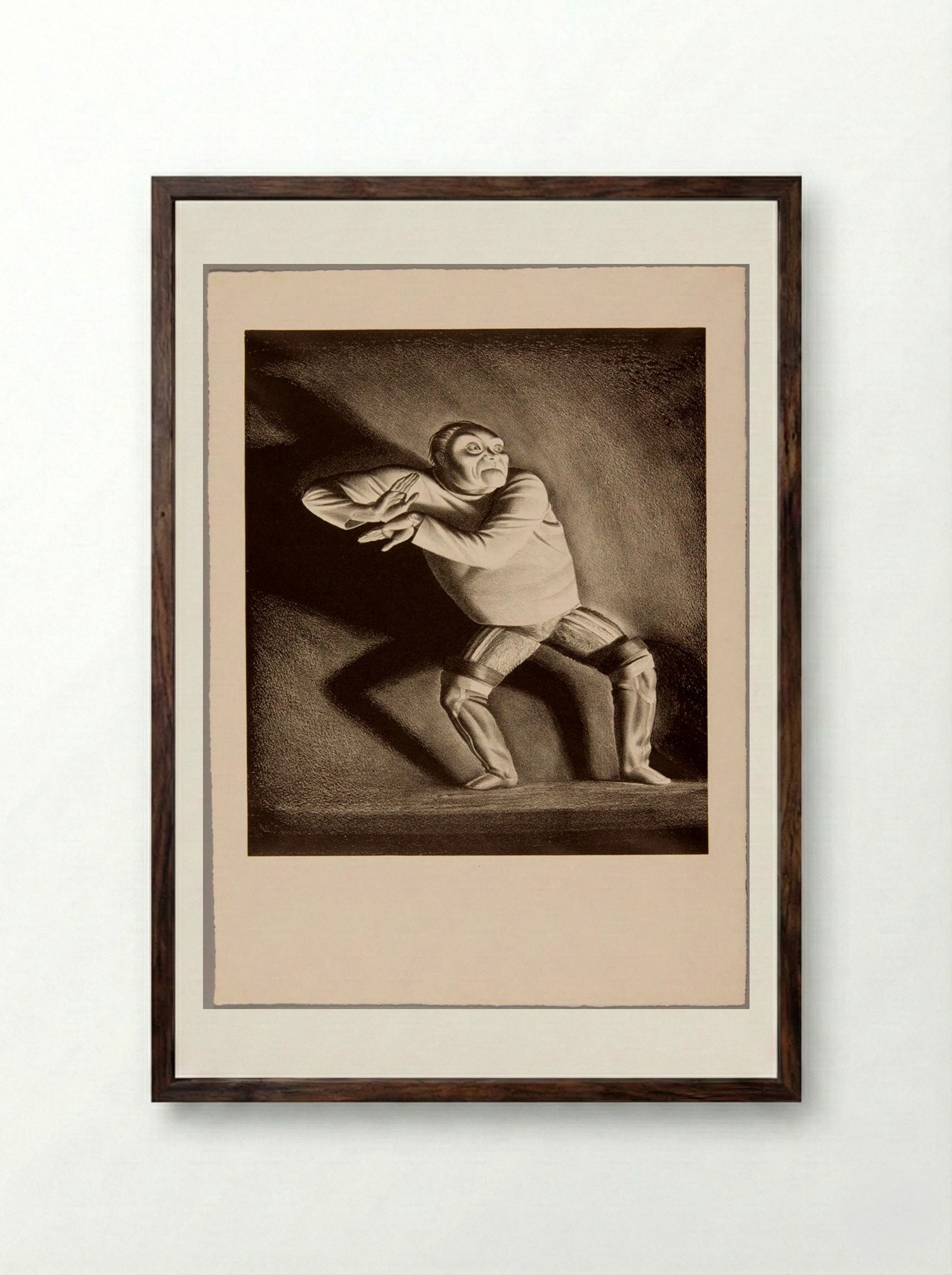 Mala - Rockwell Kent - Framed Print Dark Wood