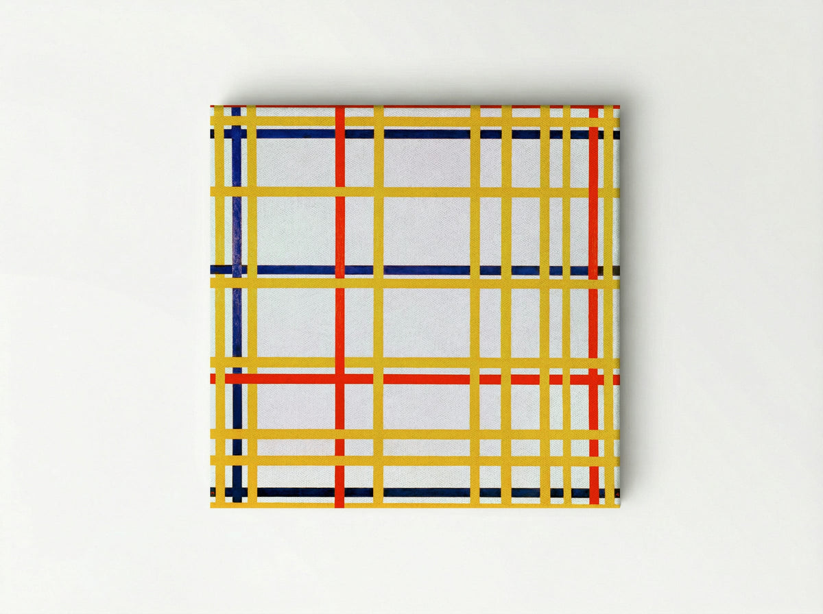 New York City I - Piet Mondrian - Canvas