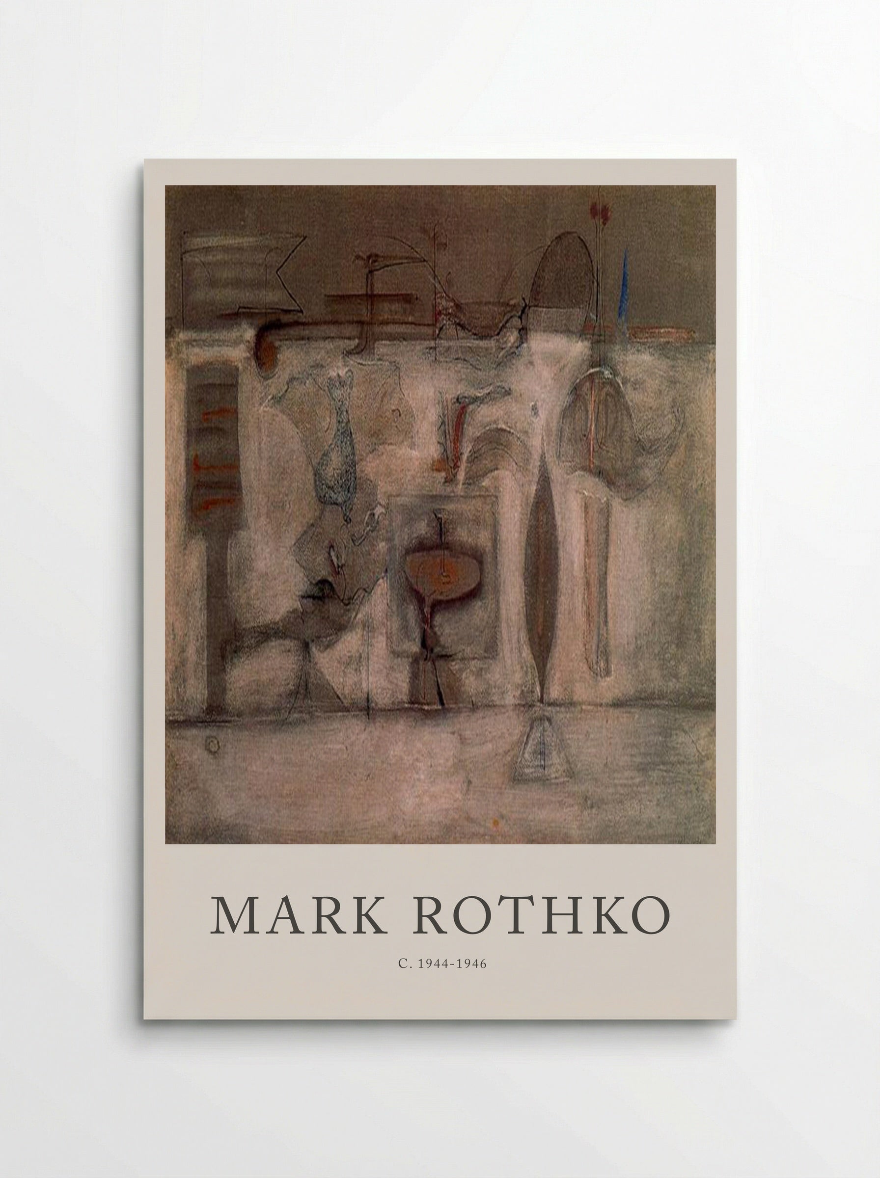 Untitled (Surrealist Composition) - Mark Rothko - Poster