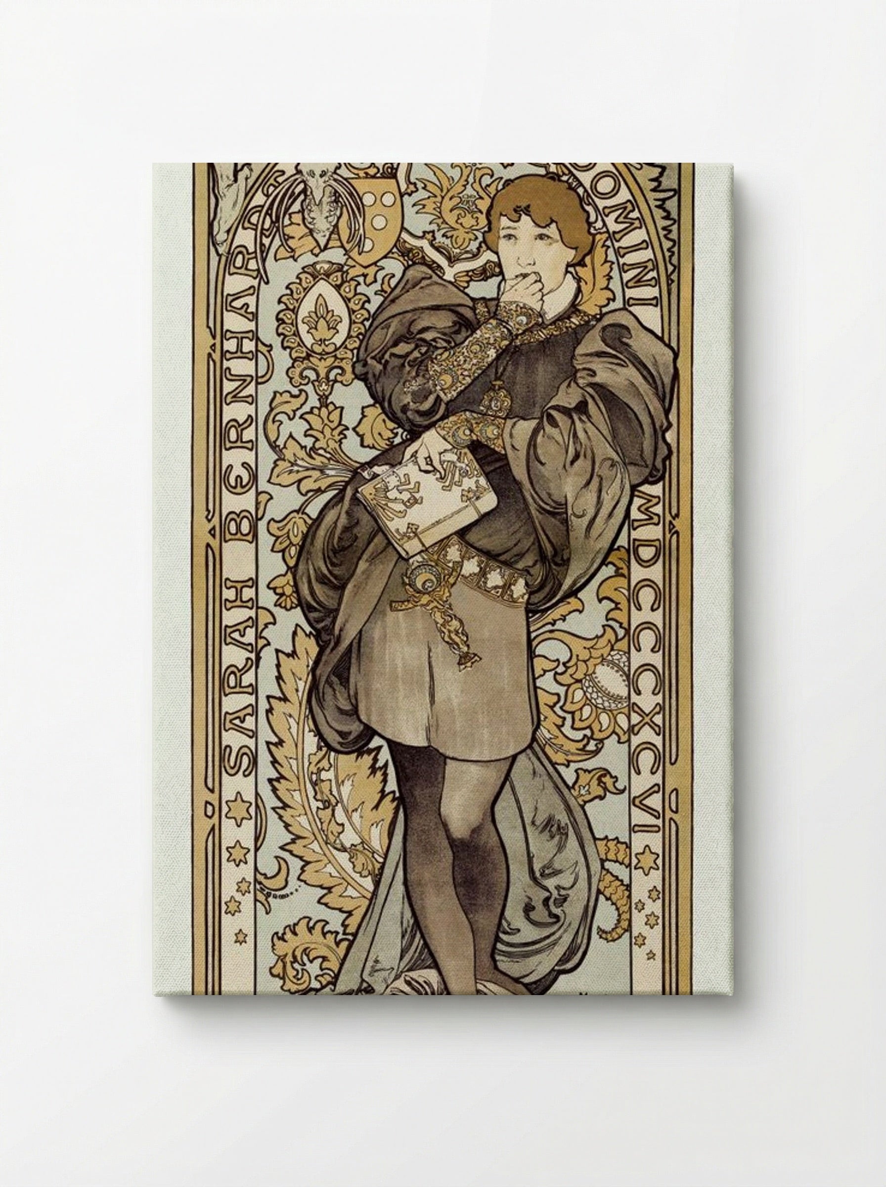 Théâtre de la Renaissance: Lorenzaccio - Alphonse Mucha - Canvas