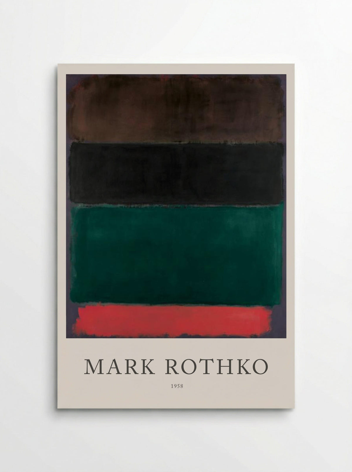 Untitled (Multiform Painting) - Mark Rothko - Poster