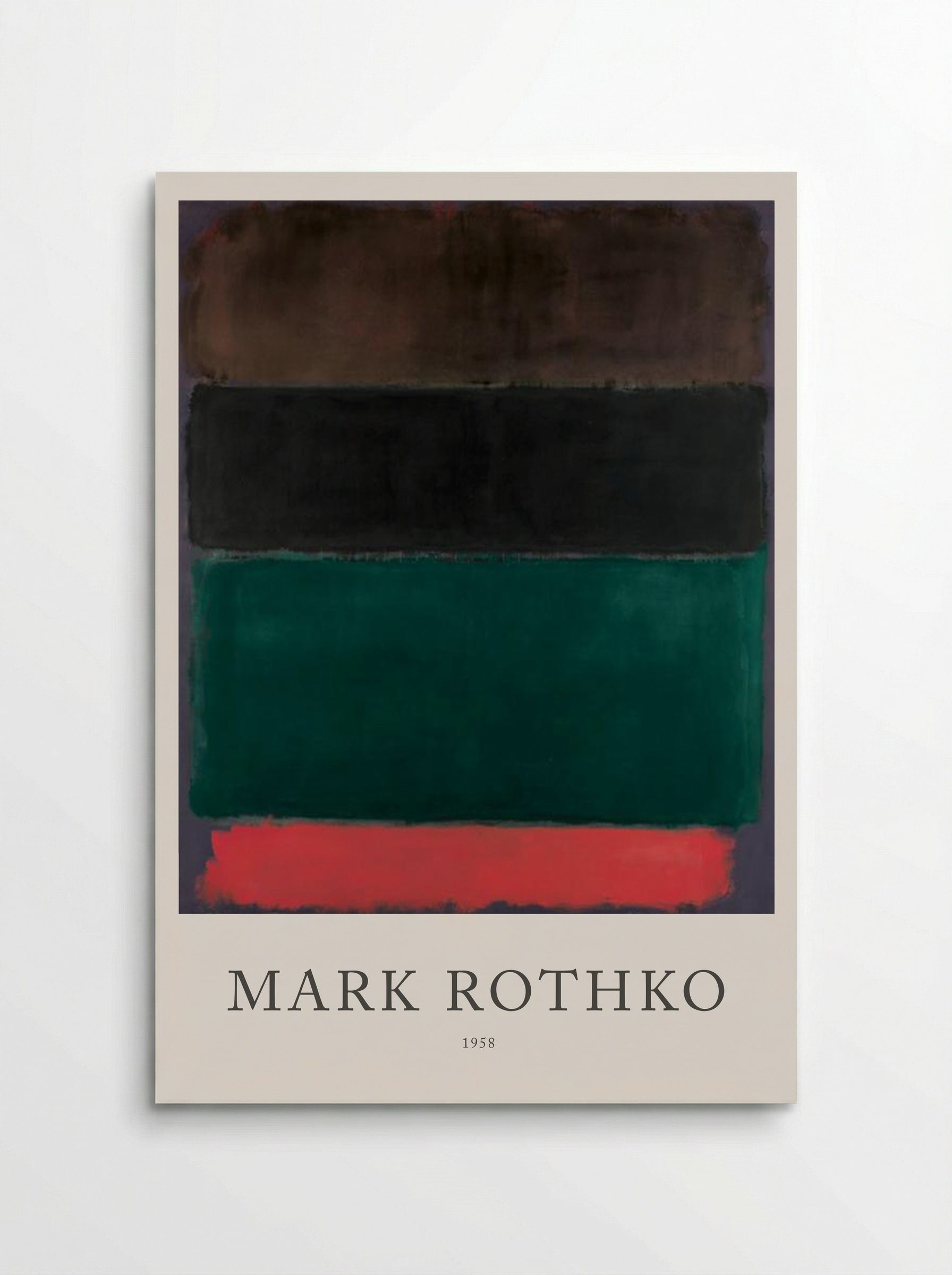 Untitled (Multiform Painting) - Mark Rothko - Poster