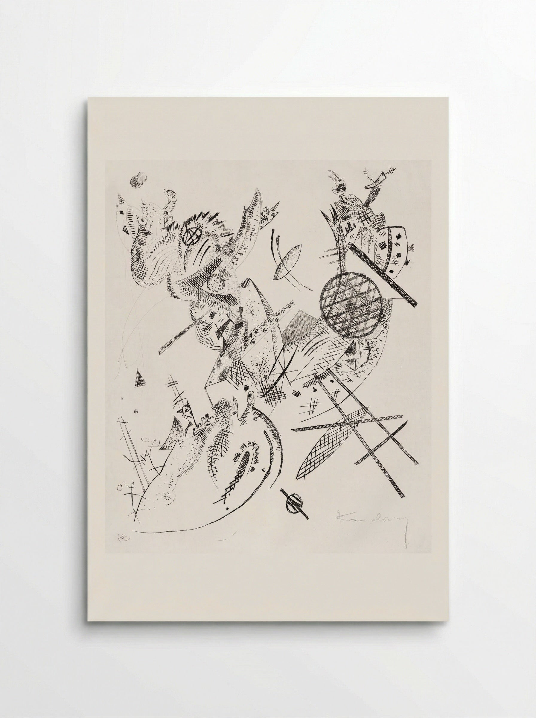 Kleine Welten XII (Small Worlds XII) - Wassily Kandinsky - Poster