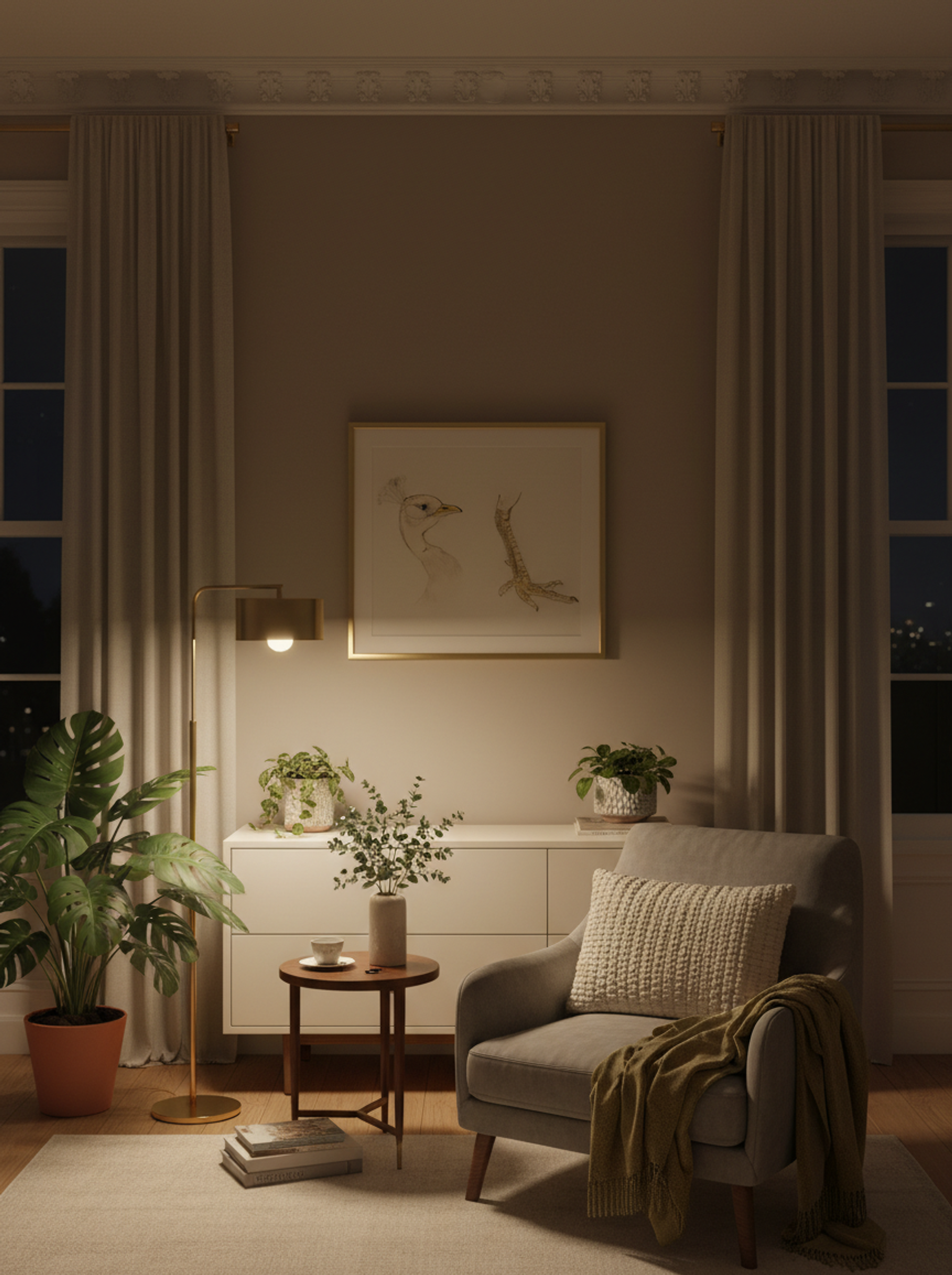 Head and Foot of a Peacock - Theo van Hoytema - Lifestyle