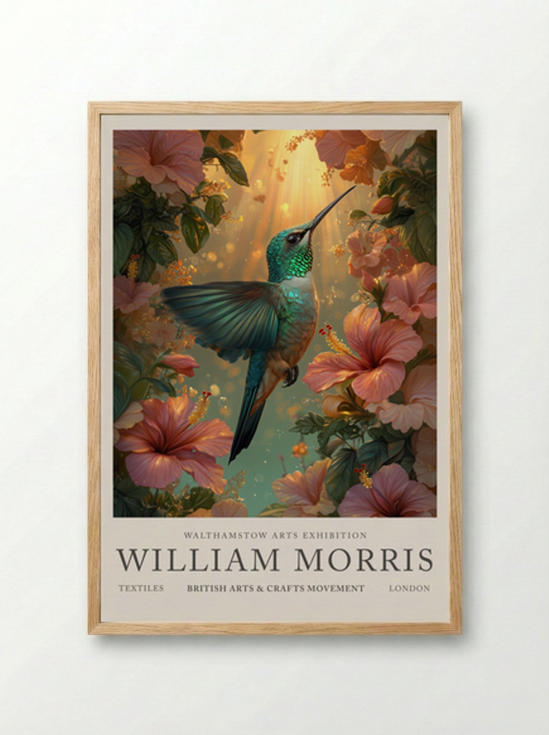 Hummingbird Halo - William Morris