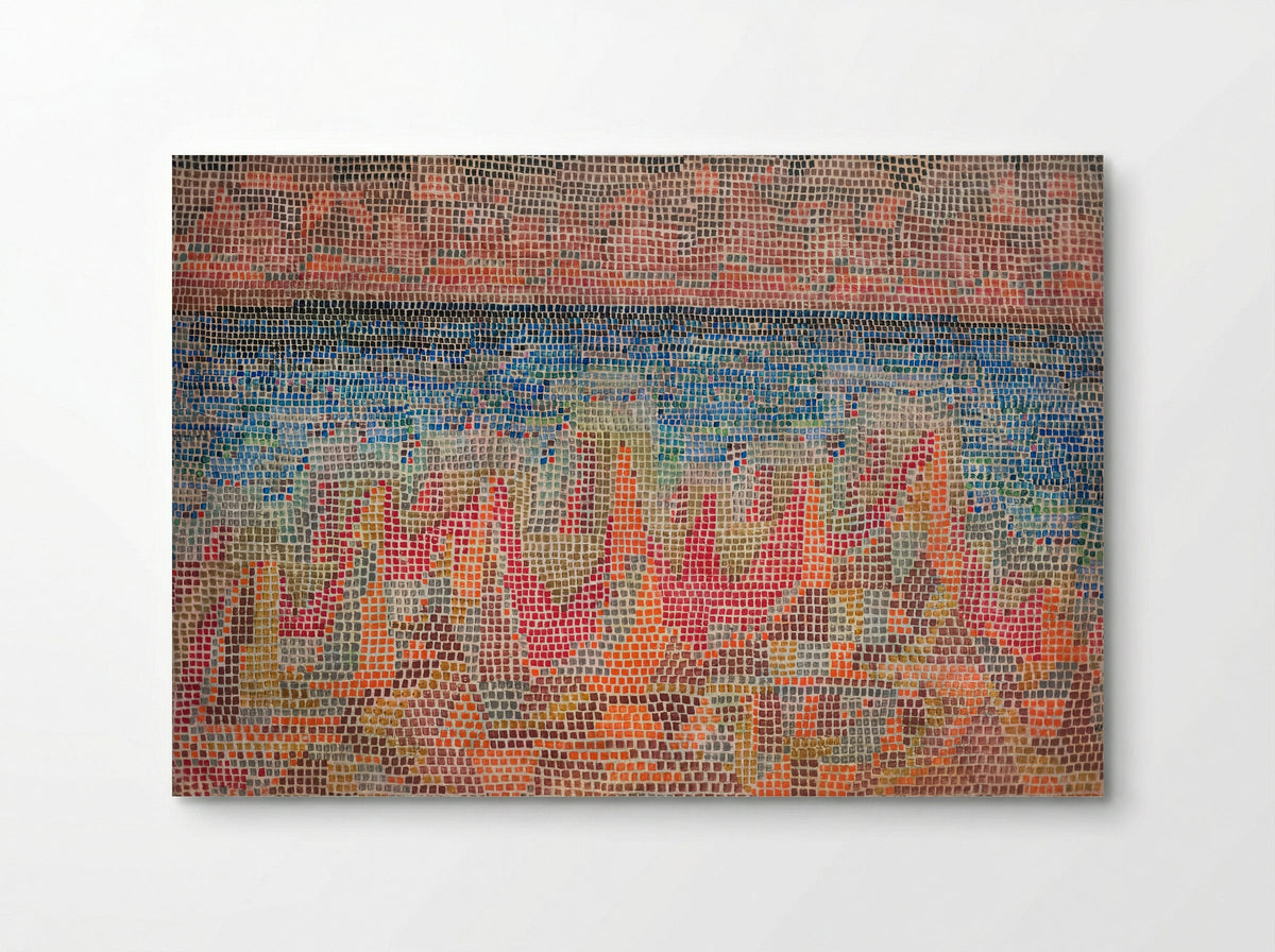 Klippen am Meer (Cliffs by the Sea) - Paul Klee - Poster